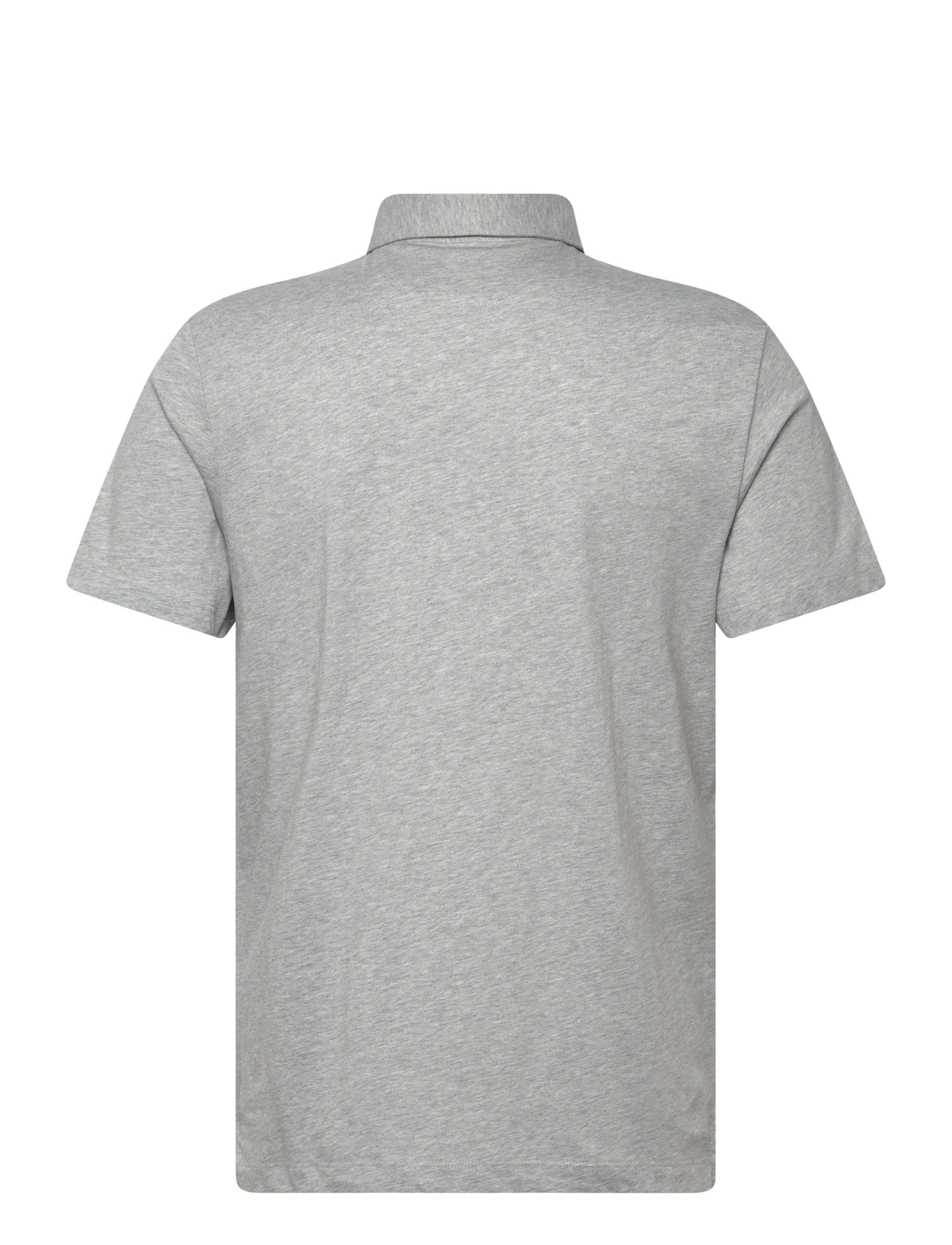 Hackett London - PIMA COTTON POLO - kortärmade pikéer - light grey marl - 1