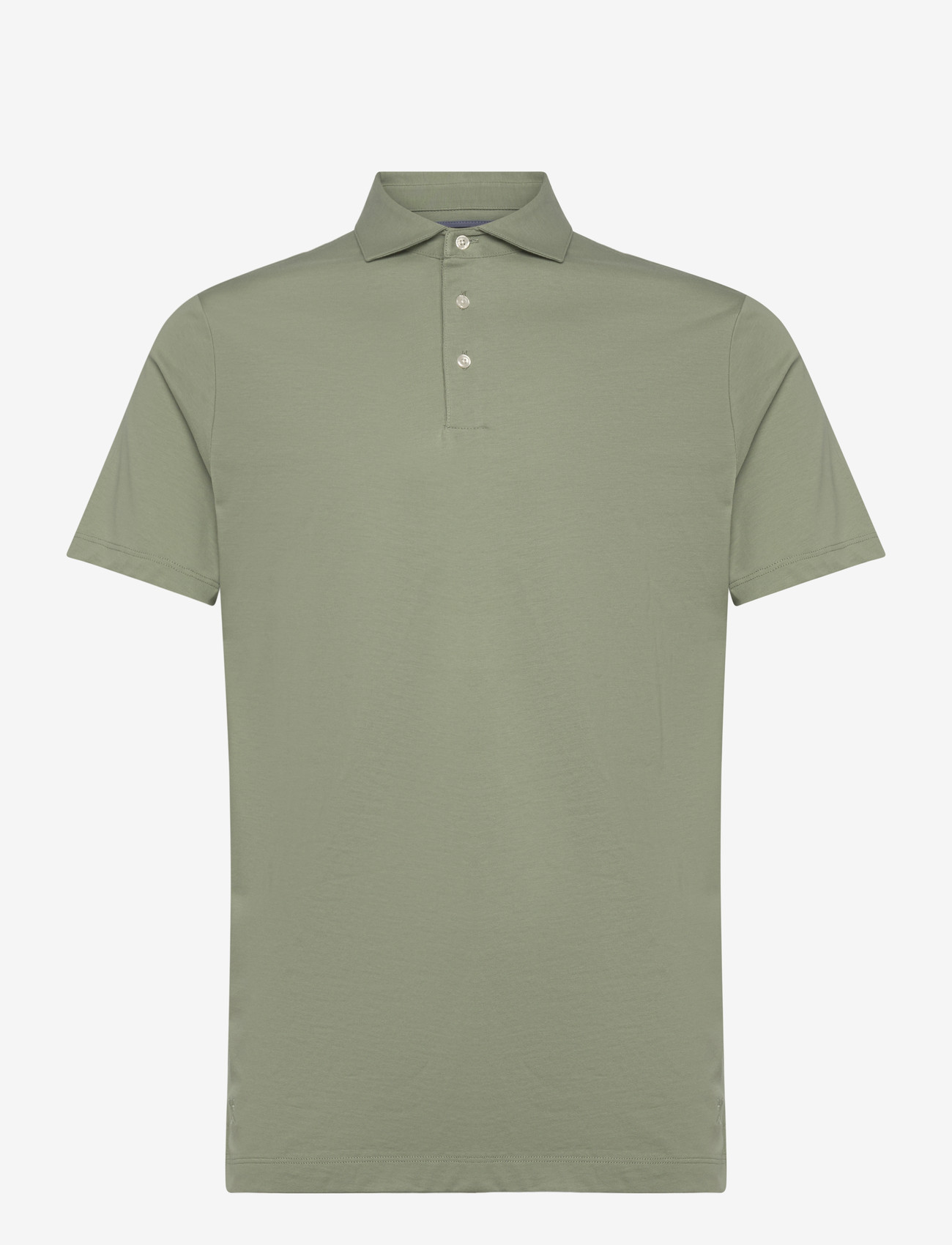 Hackett London - PIMA COTTON POLO - kortærmede poloer - sage green - 0