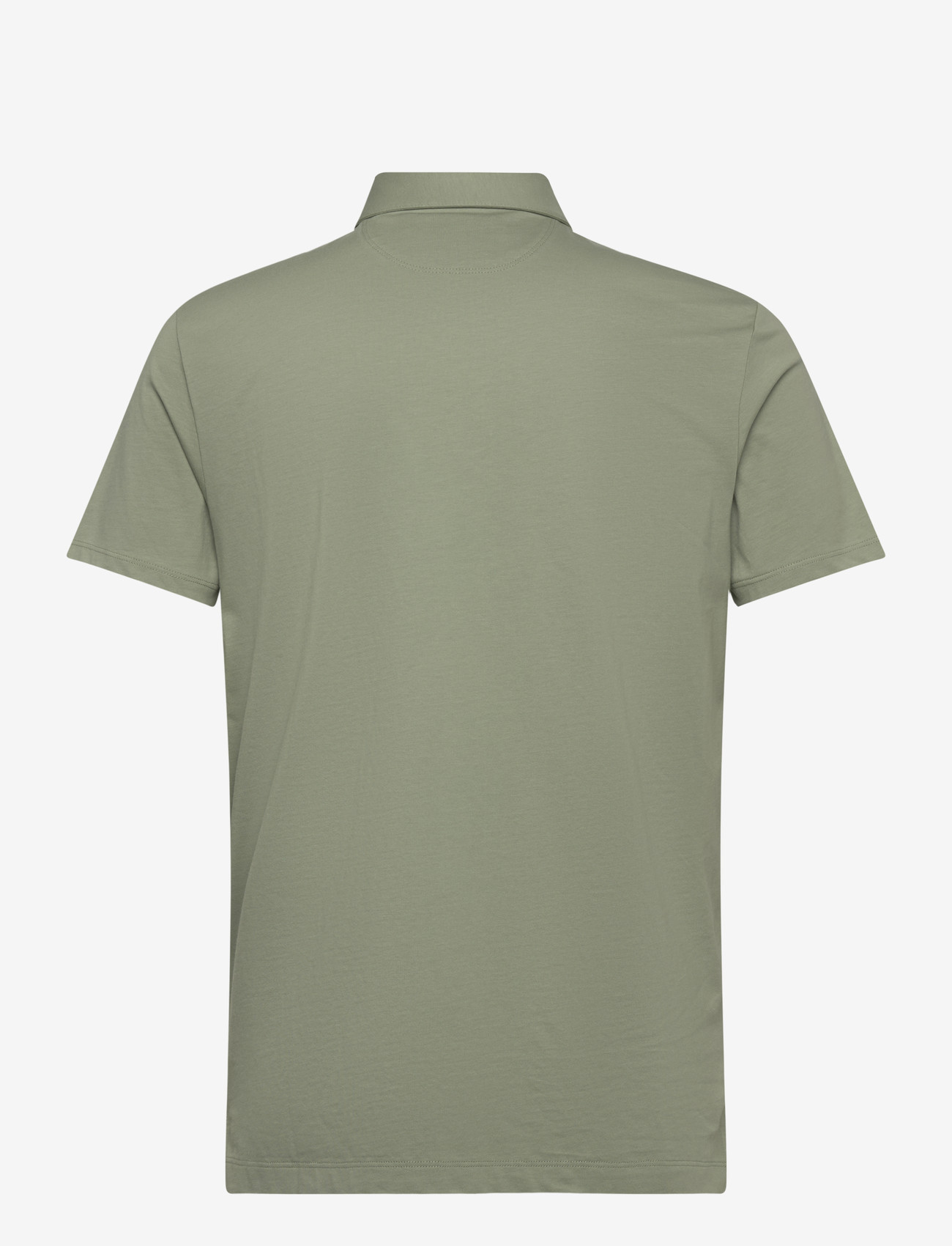 Hackett London - PIMA COTTON POLO - kortærmede poloer - sage green - 1