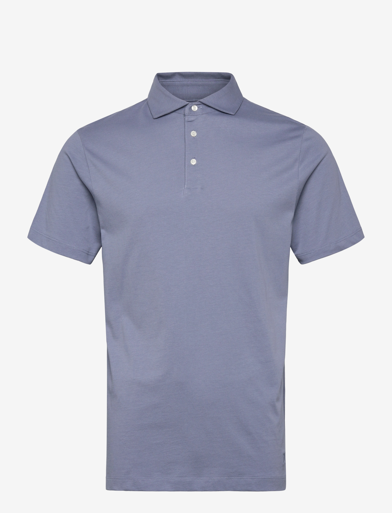 Hackett London - PIMA COTTON POLO - kurzärmelig - thames blue - 1