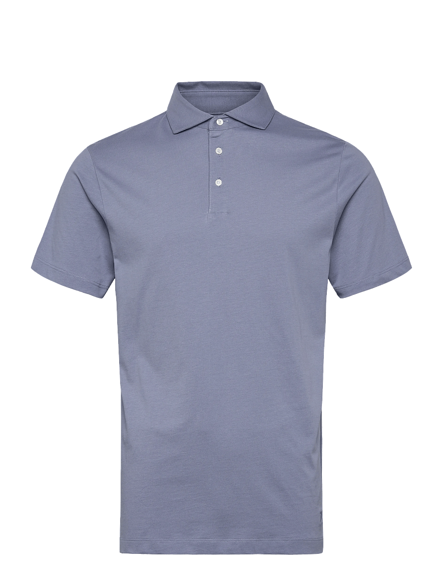 Hackett London - PIMA COTTON POLO - kurzärmelig - thames blue - 1