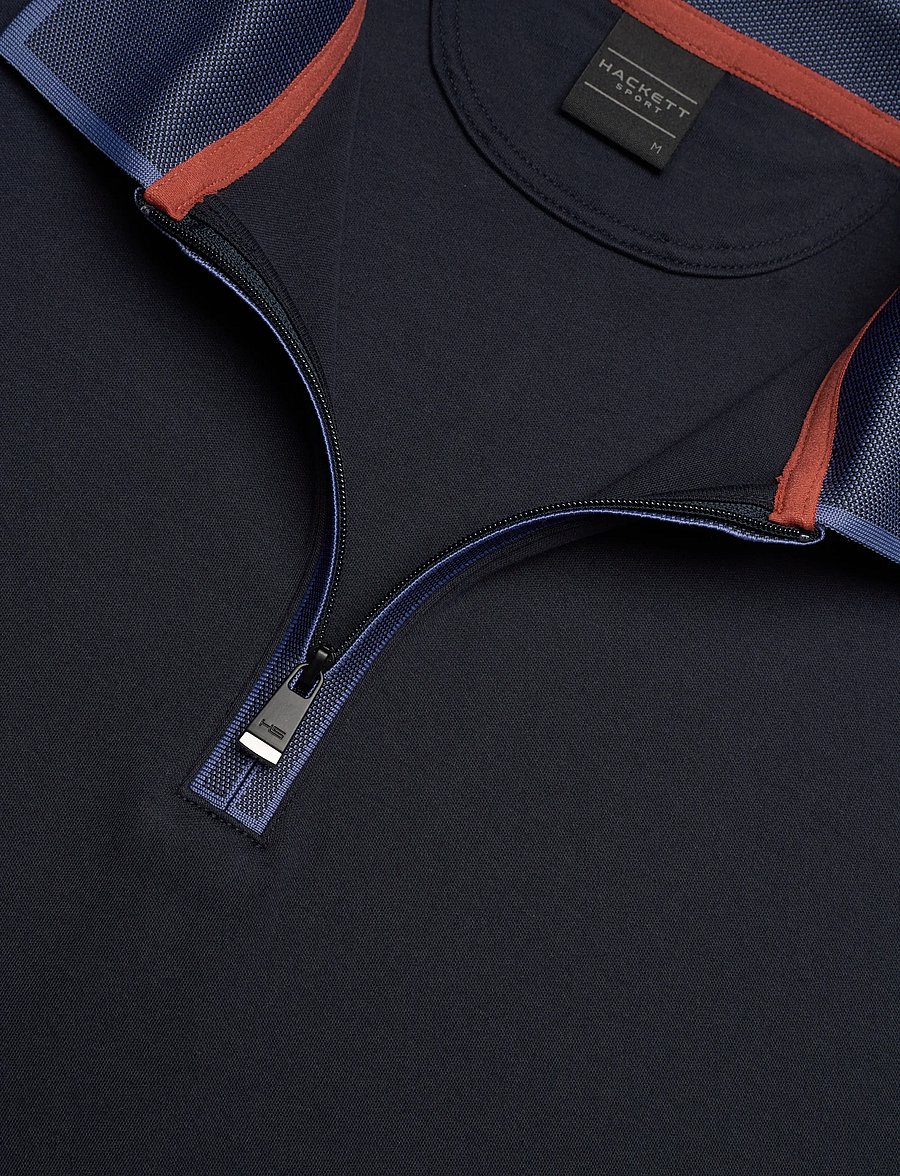 Hackett London - HS EVENING HZ POLO - short-sleeved polos - navy - 5