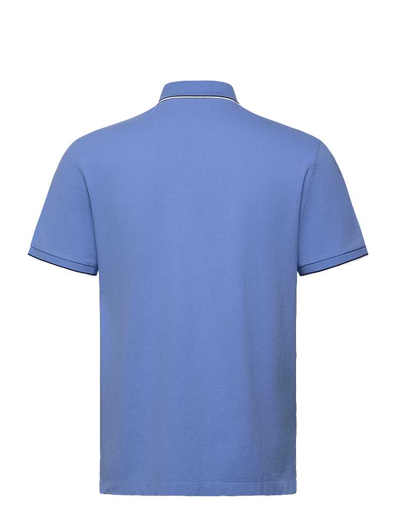 Hackett London - HERITAGE H TIPPED POLO - lühikeste varrukatega polod - bright blue - 1