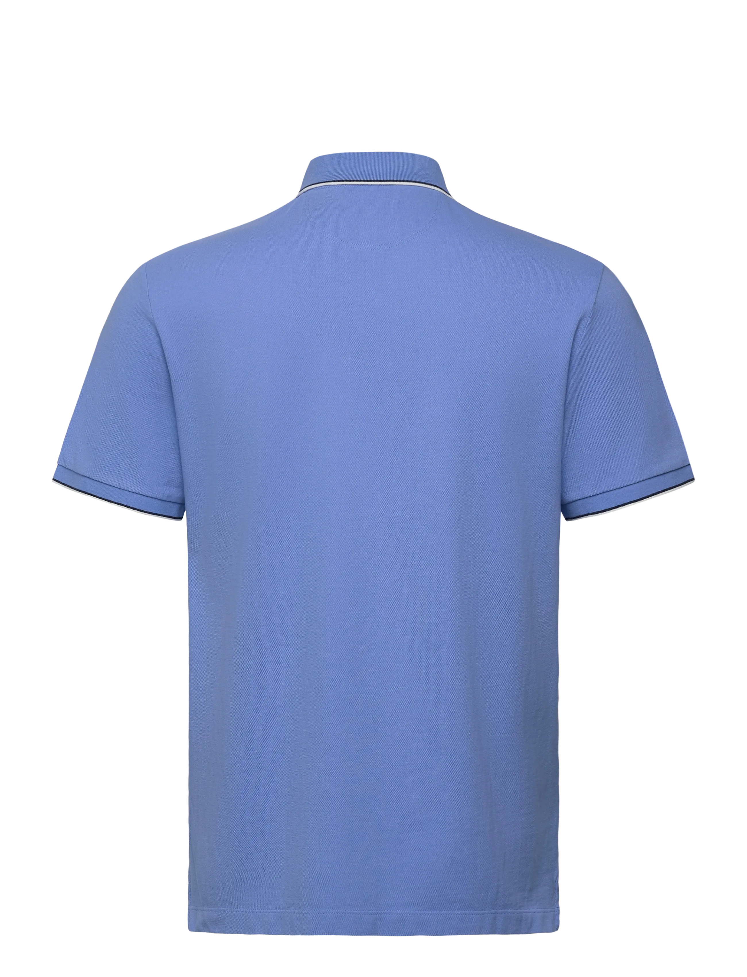 Hackett London - HERITAGE H TIPPED POLO - kortærmede poloer - bright blue - 2