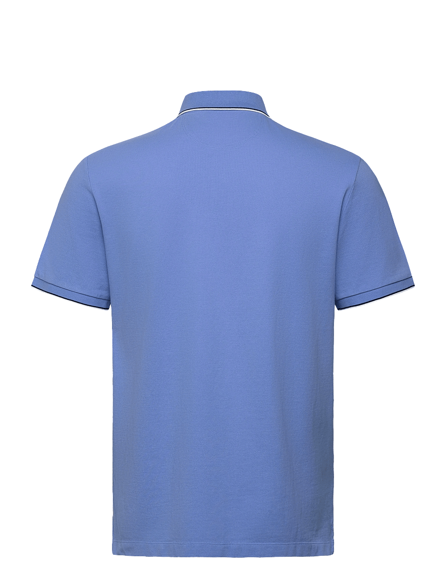 Hackett London - HERITAGE H TIPPED POLO - kurzärmelig - bright blue - 2