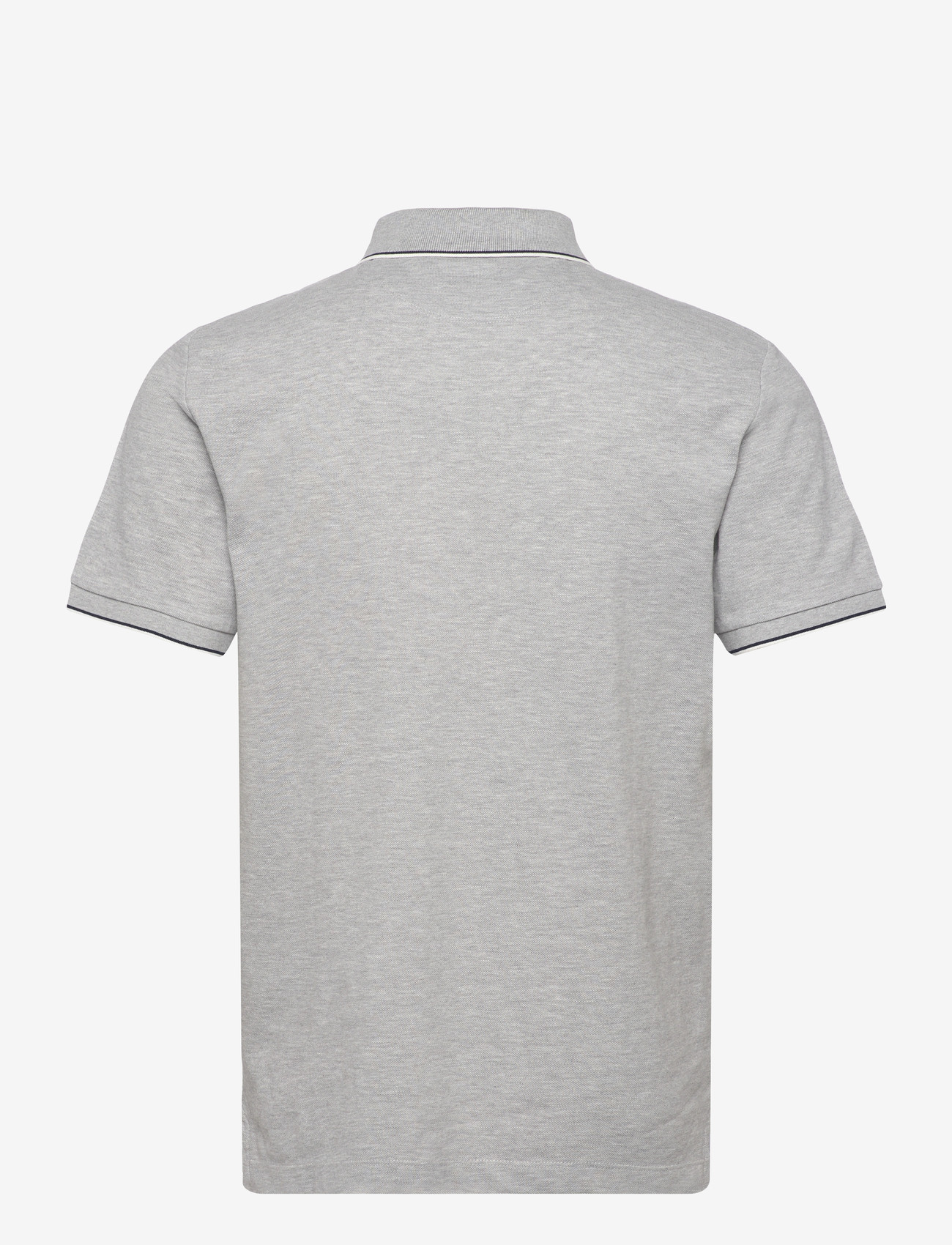 Hackett London - HERITAGE H TIPPED POLO - kurzärmelig - light grey marl - 2
