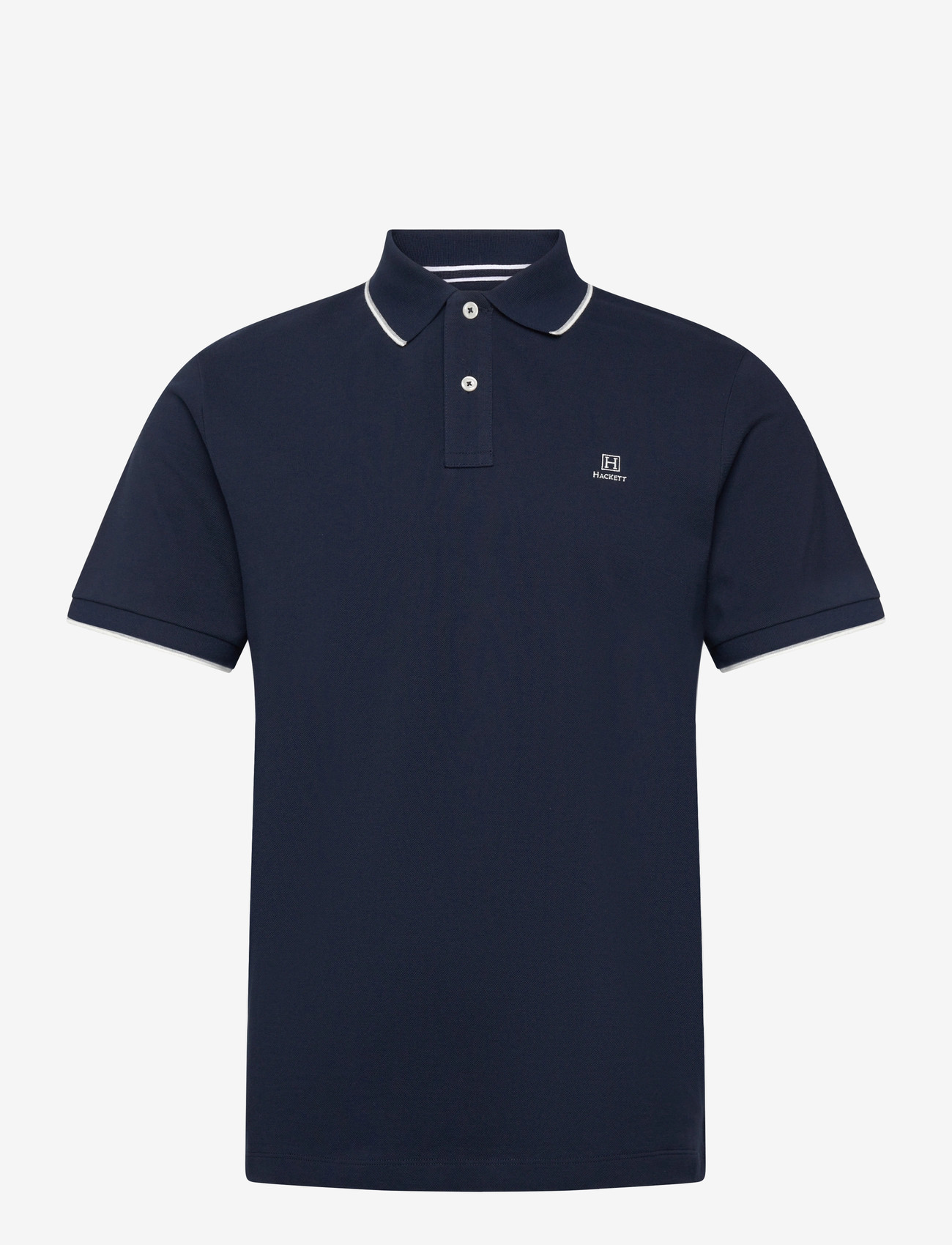 Hackett London - HERITAGE H TIPPED POLO - lühikeste varrukatega polod - old navy - 0