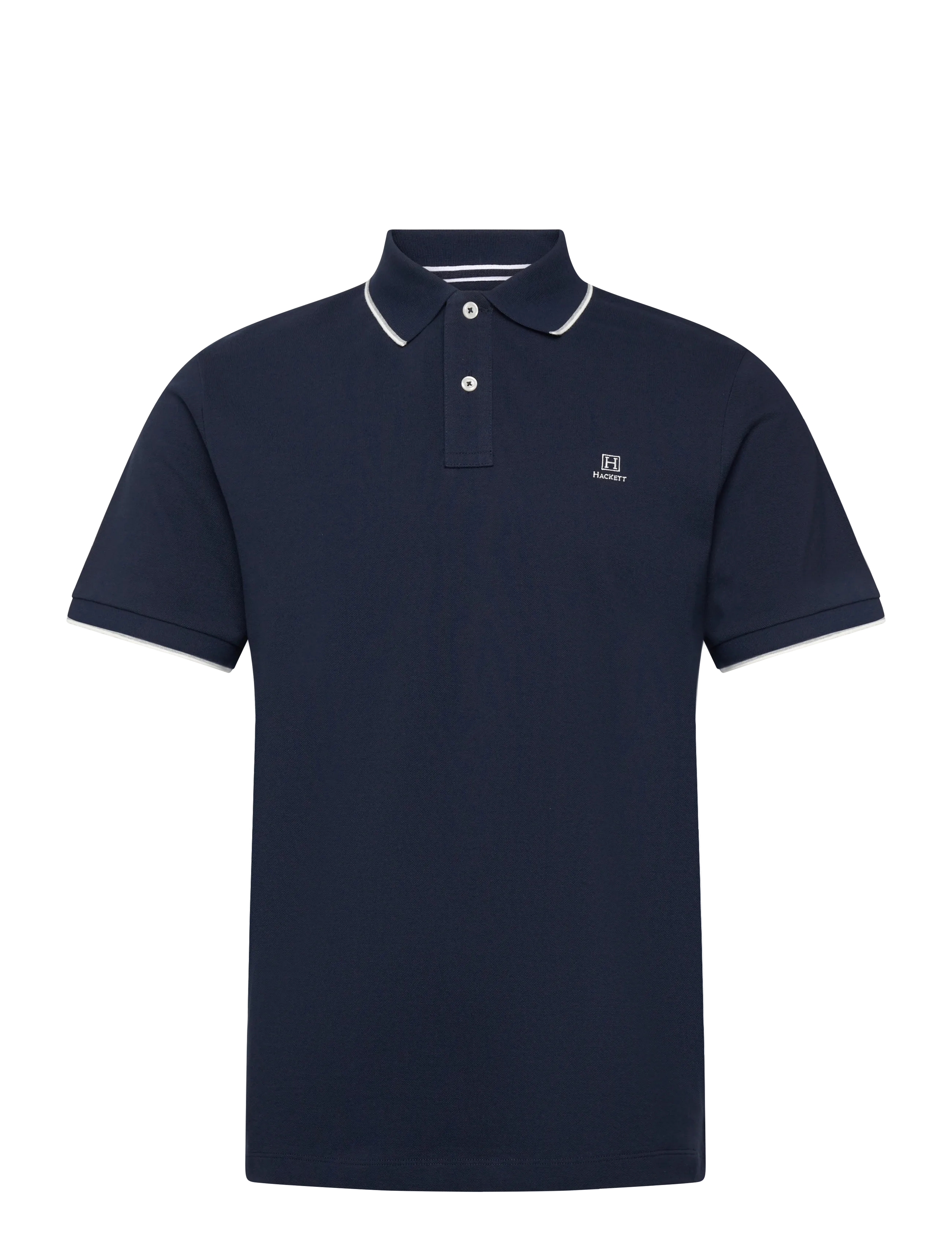 Hackett London HERITAGE H TIPPED POLO - Hackett - OLD NAVY / navy