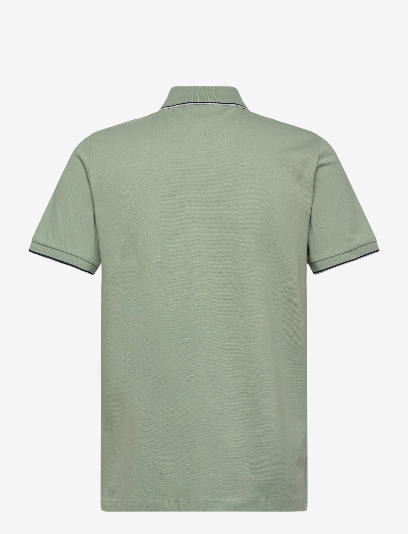 Hackett London - HERITAGE H TIPPED POLO - kortärmade pikéer - sage green - 2