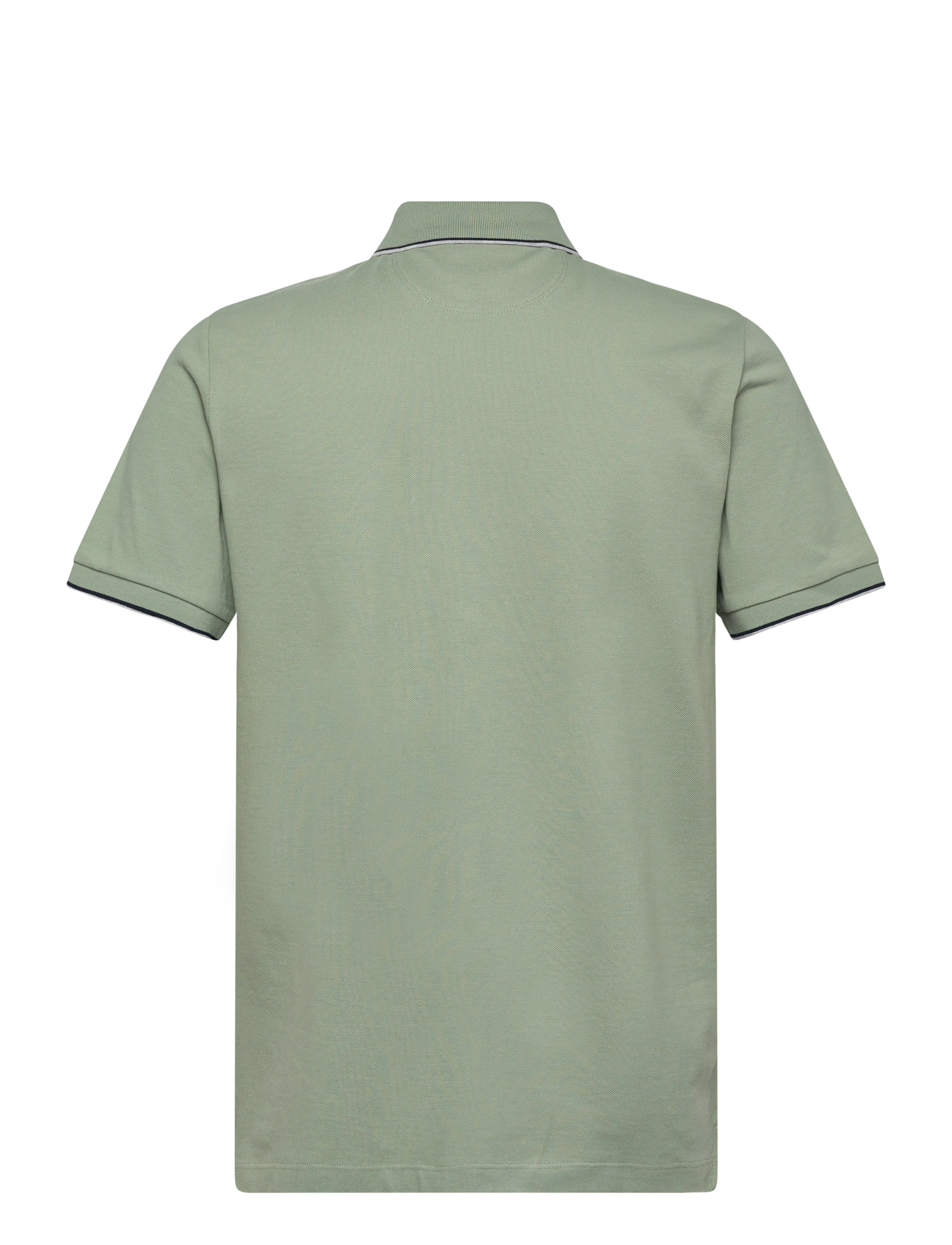 Hackett London - HERITAGE H TIPPED POLO - short-sleeved polos - sage green - 2