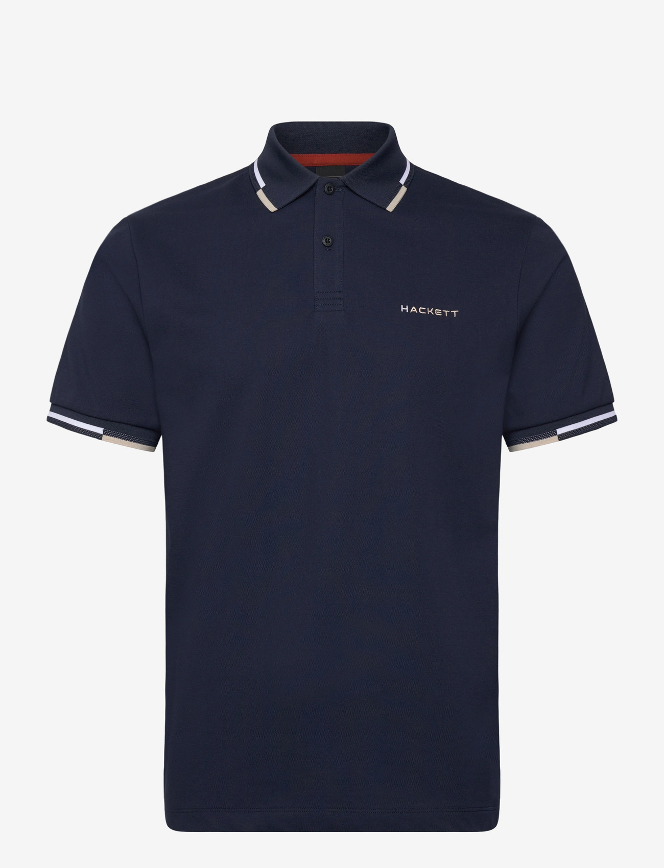 Hackett London - HS COAST TIPPED POLO - lühikeste varrukatega polod - navy - 0