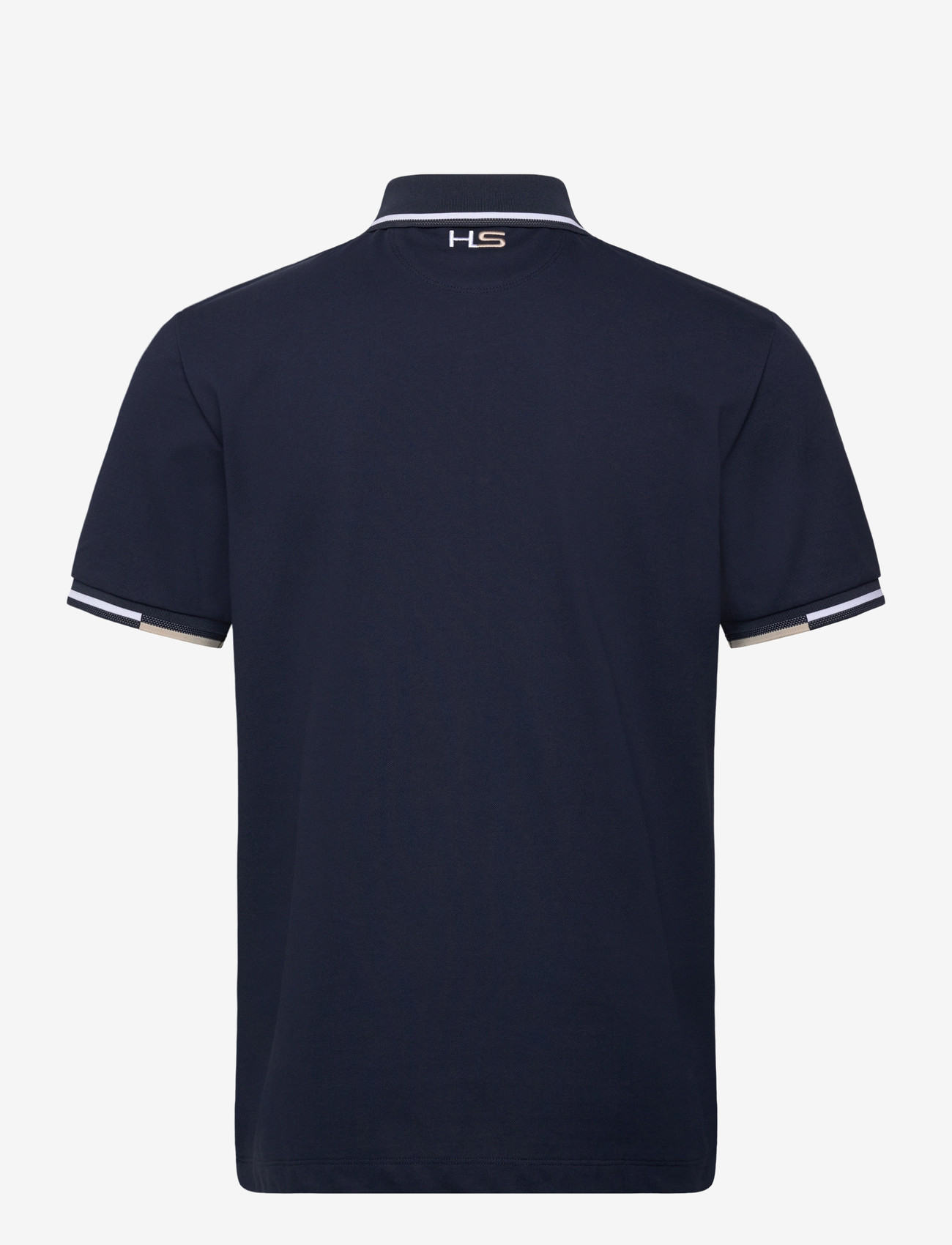 Hackett London - HS COAST TIPPED POLO - lühikeste varrukatega polod - navy - 1