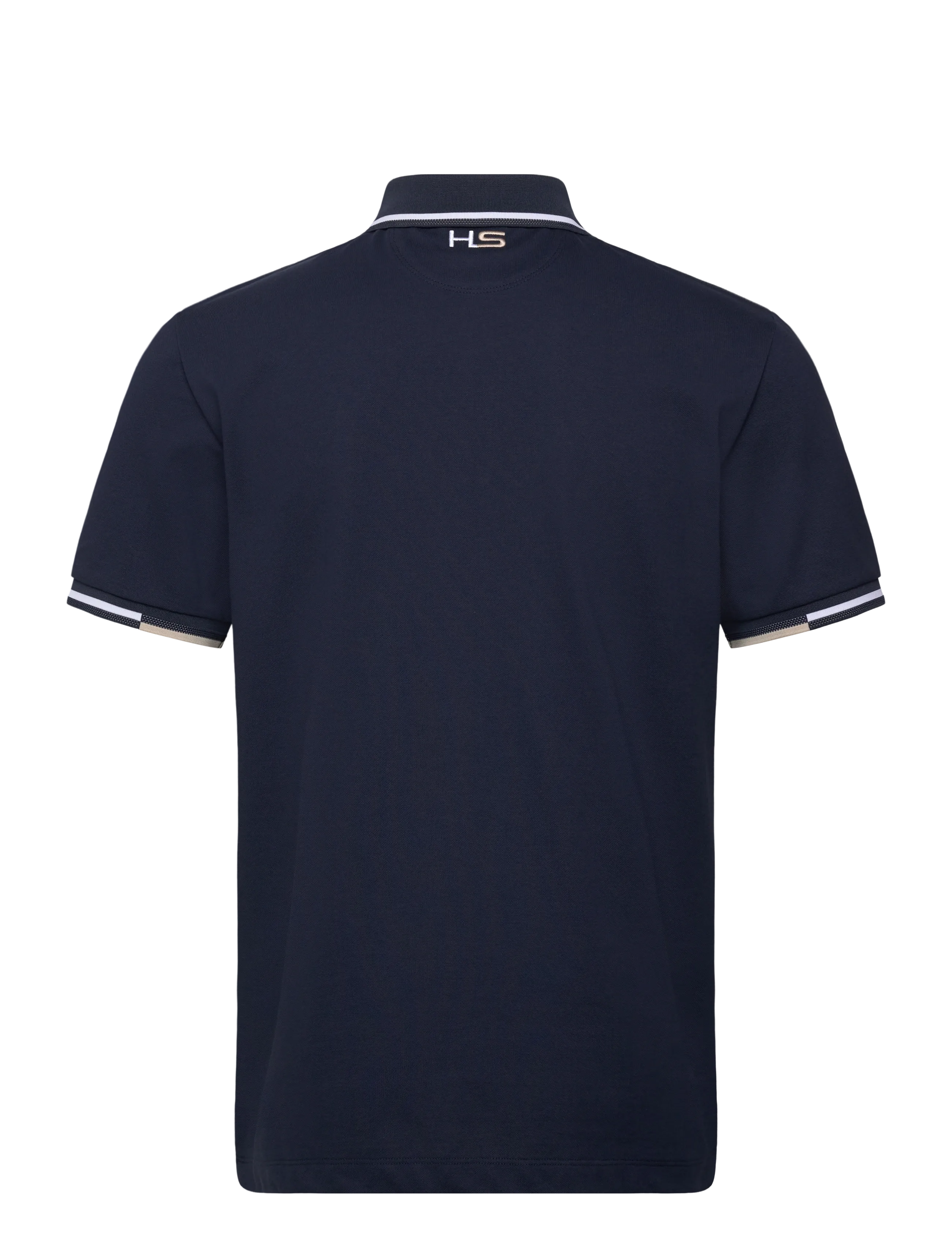 Hackett London - HS COAST TIPPED POLO - short-sleeved polos - navy - 2