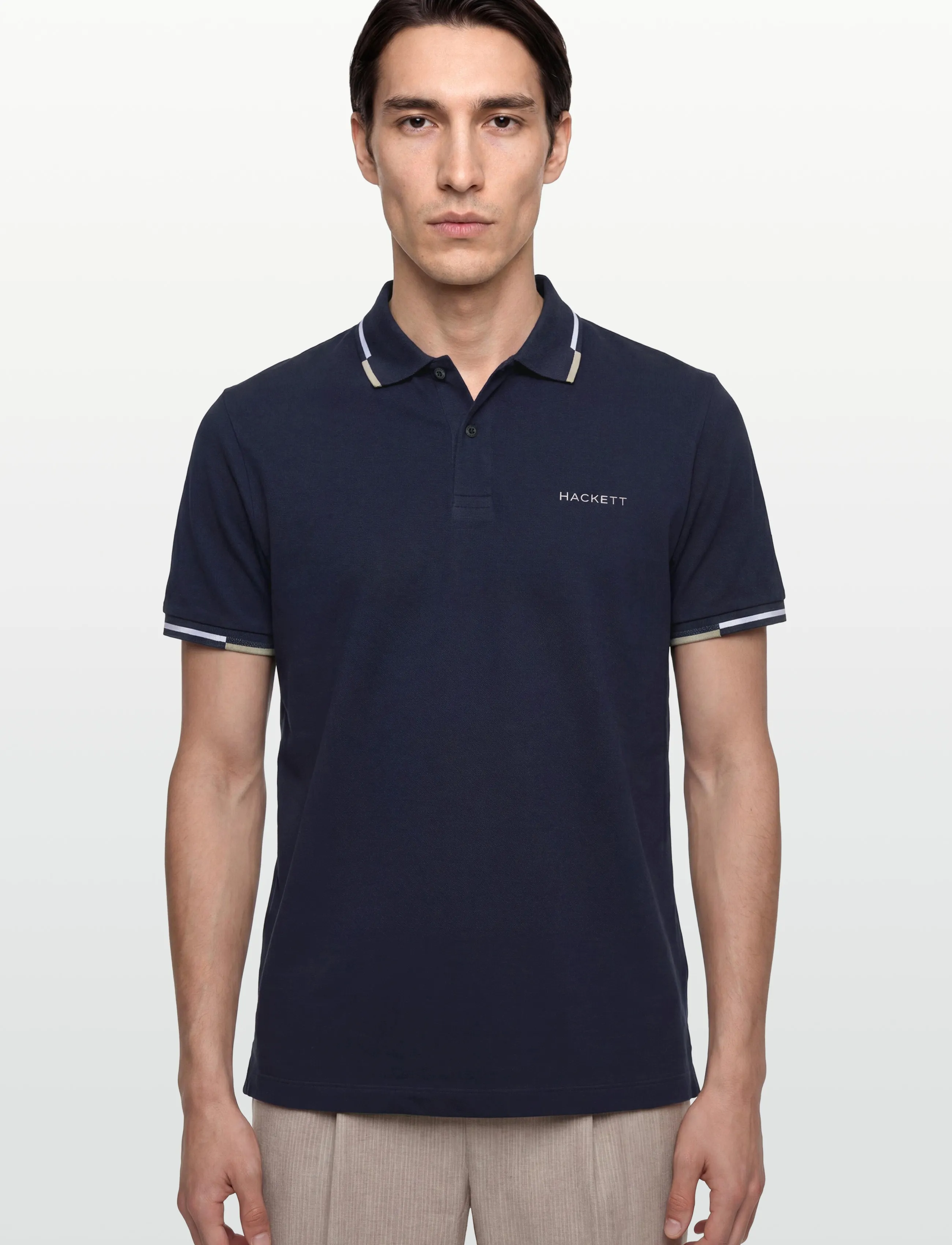 Hackett London Hs Coast Tipped Polo pikéer herr – bild 2