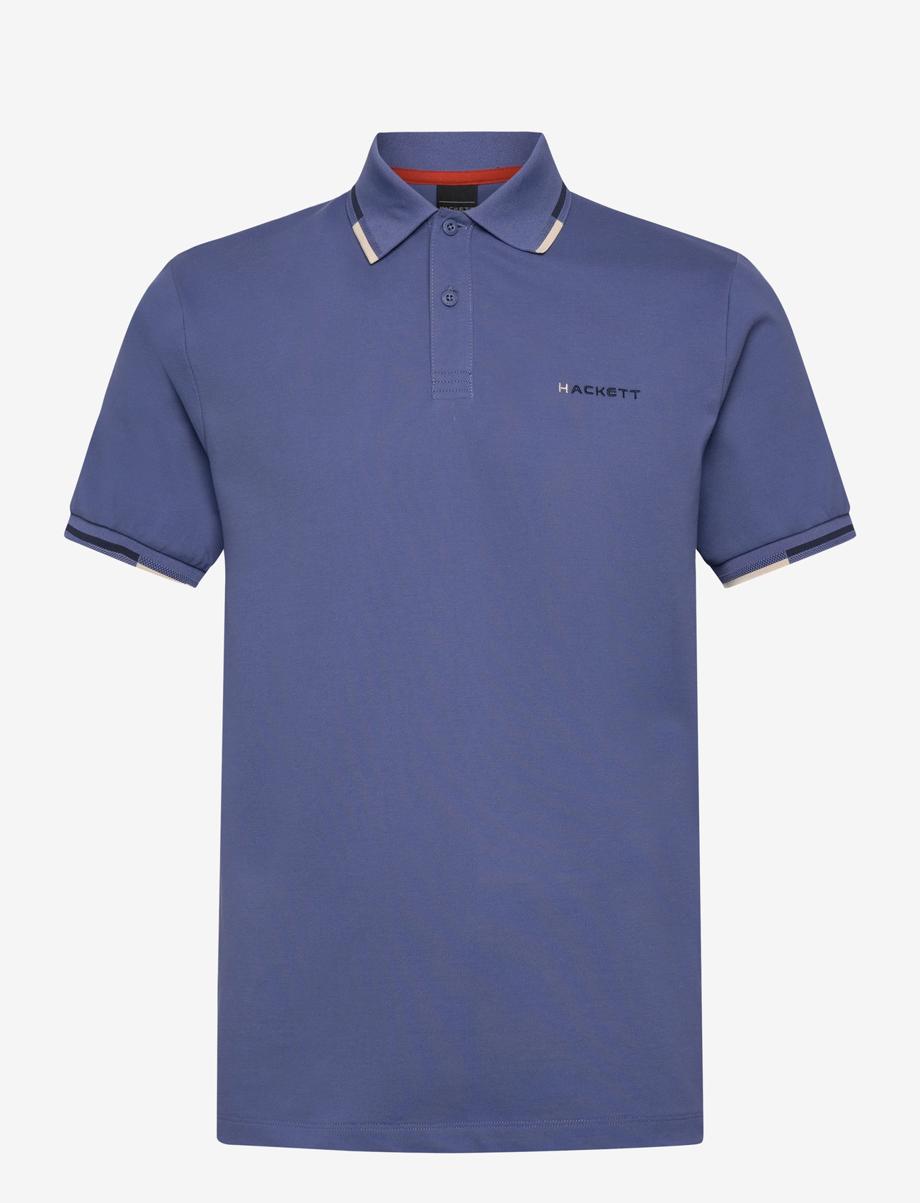 Hackett London - HS COAST TIPPED POLO - kortärmade pikéer - ozzy blue - 1