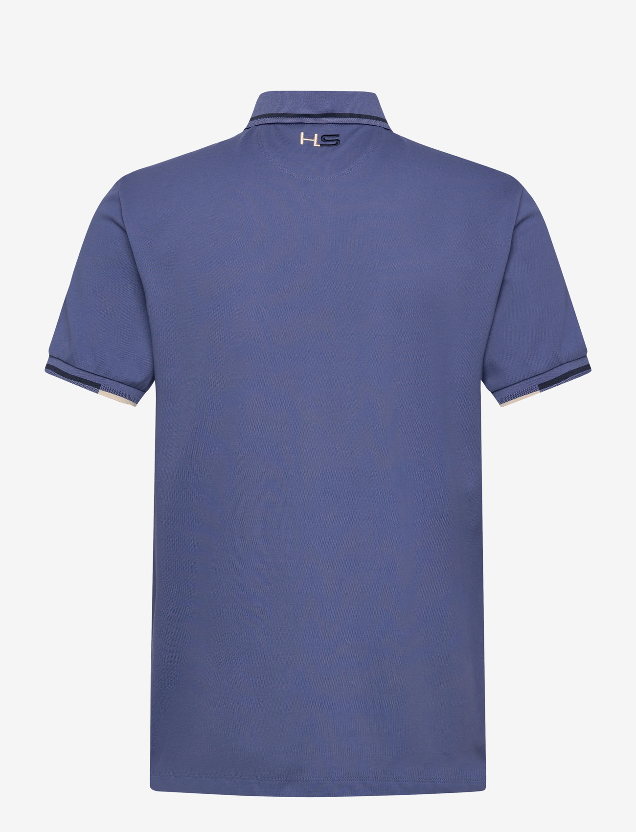 Hackett London - HS COAST TIPPED POLO - kortärmade pikéer - ozzy blue - 2