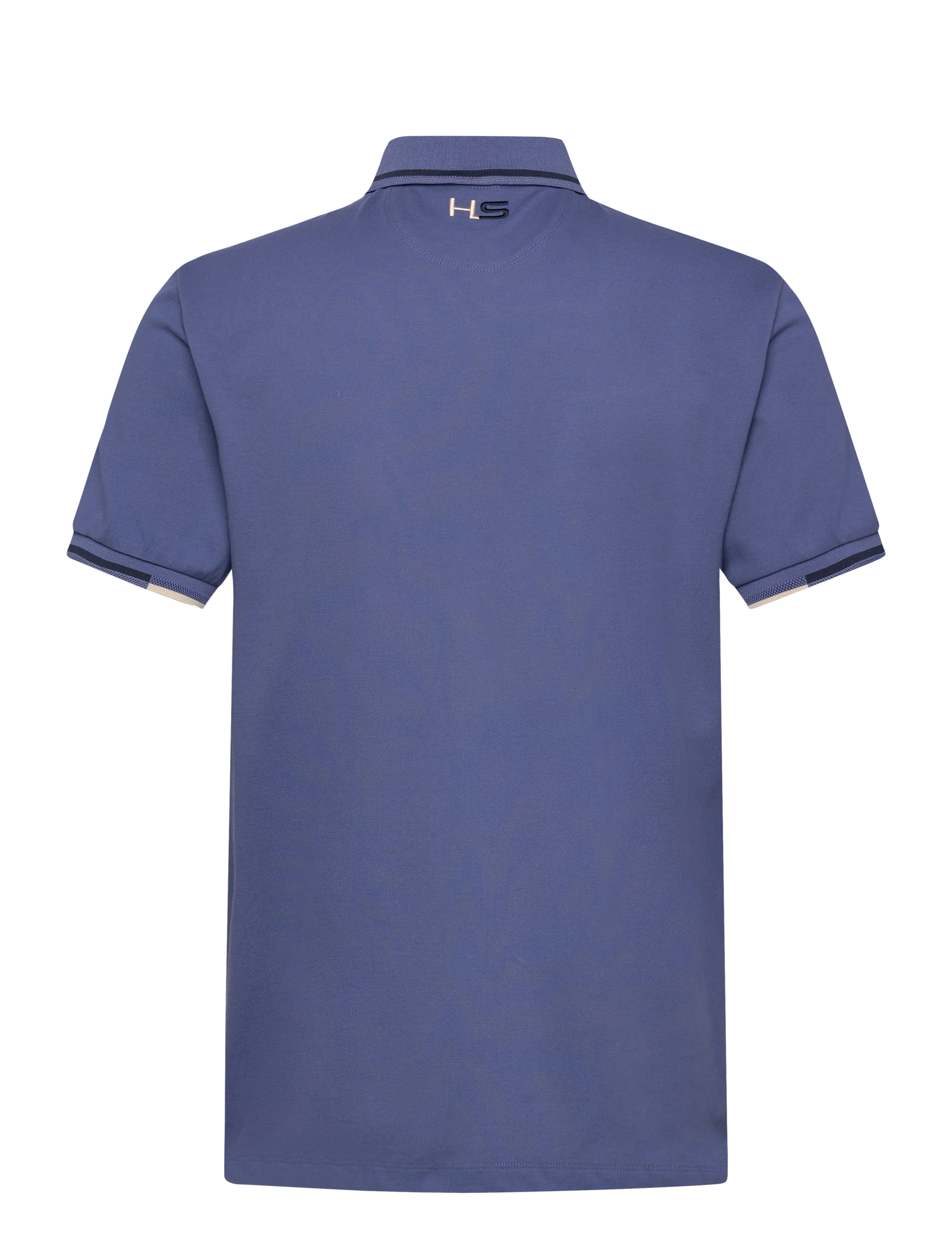Hackett London - HS COAST TIPPED POLO - short-sleeved polos - ozzy blue - 2