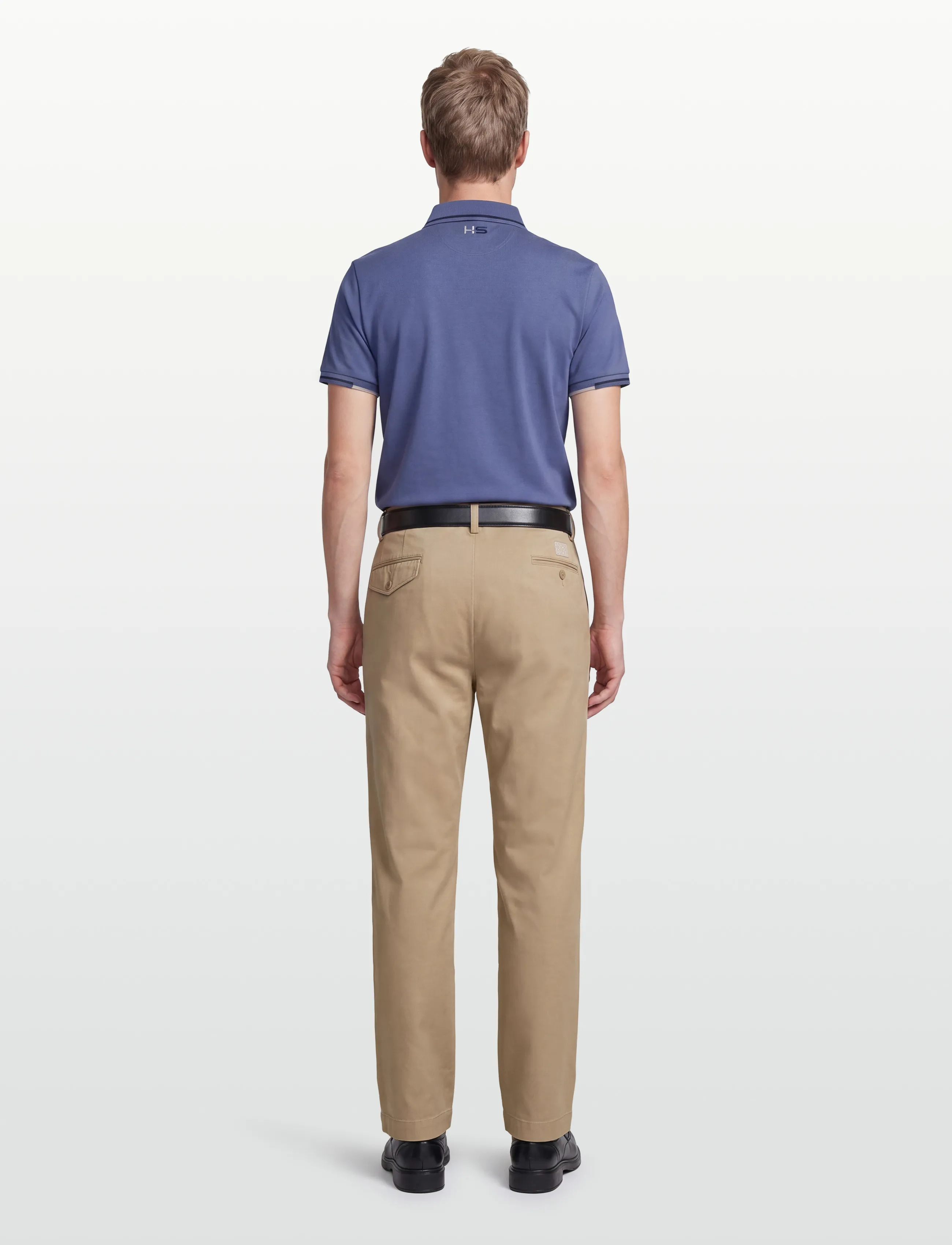 Hackett London - HS COAST TIPPED POLO - short-sleeved polos - ozzy blue - 4