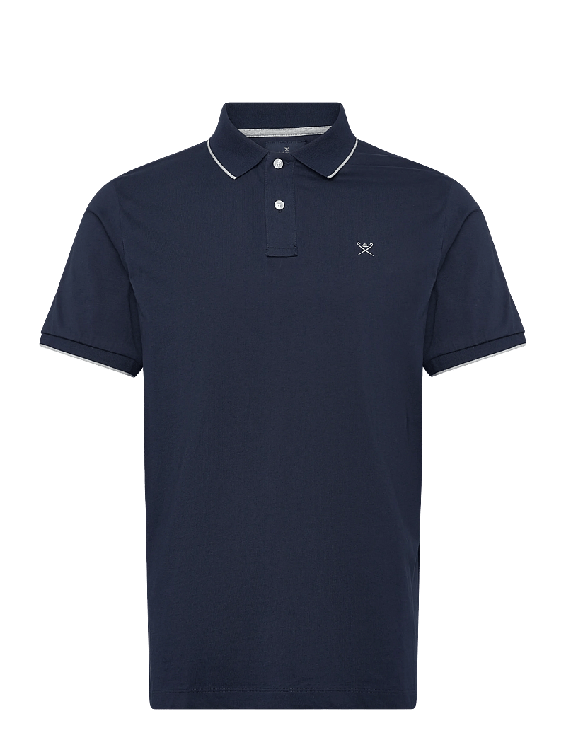 Hackett London - TIPPED JERSEY POLO - short-sleeved polos - old navy - 1