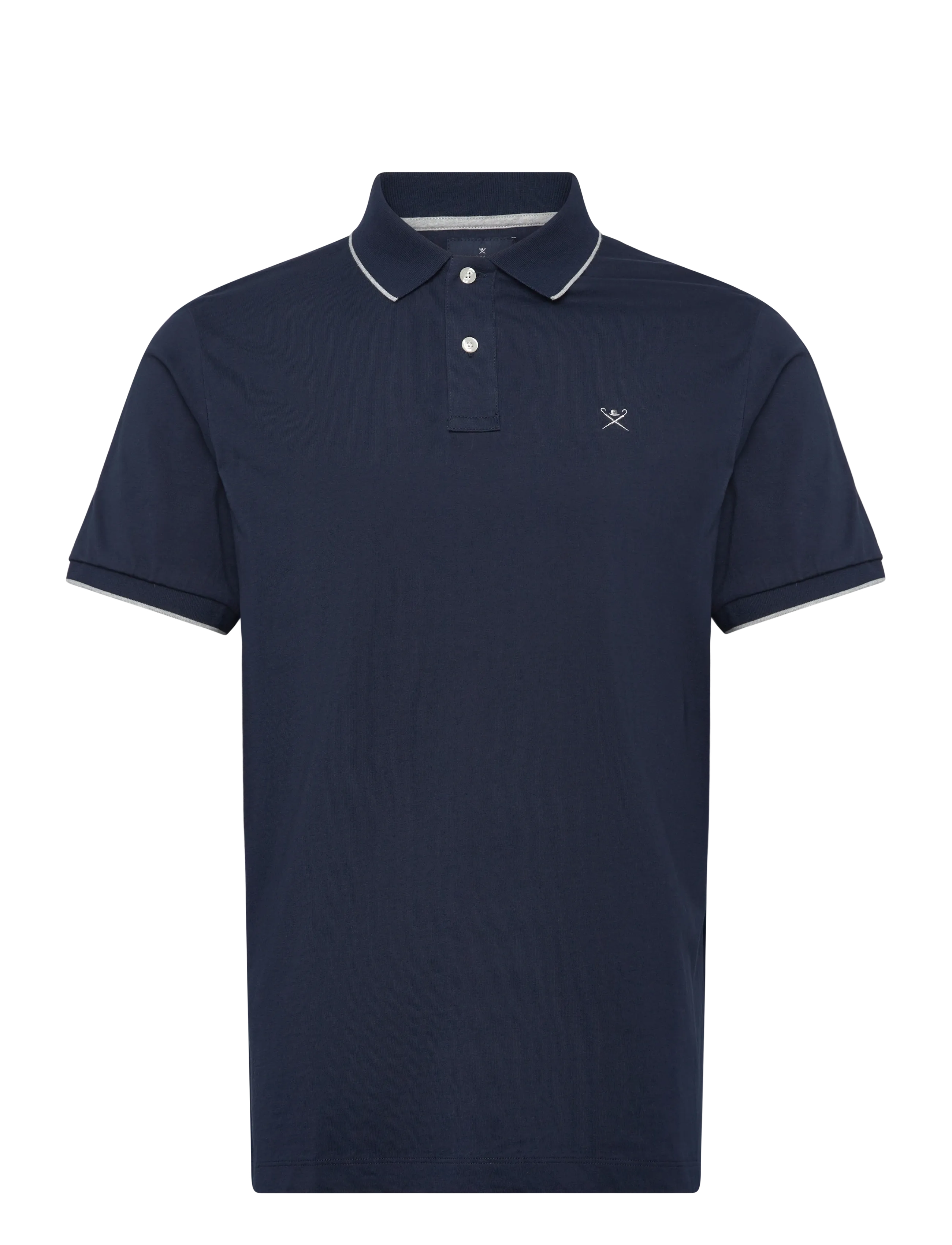 Hackett London TIPPED JERSEY POLO - Hackett - OLD NAVY / navy