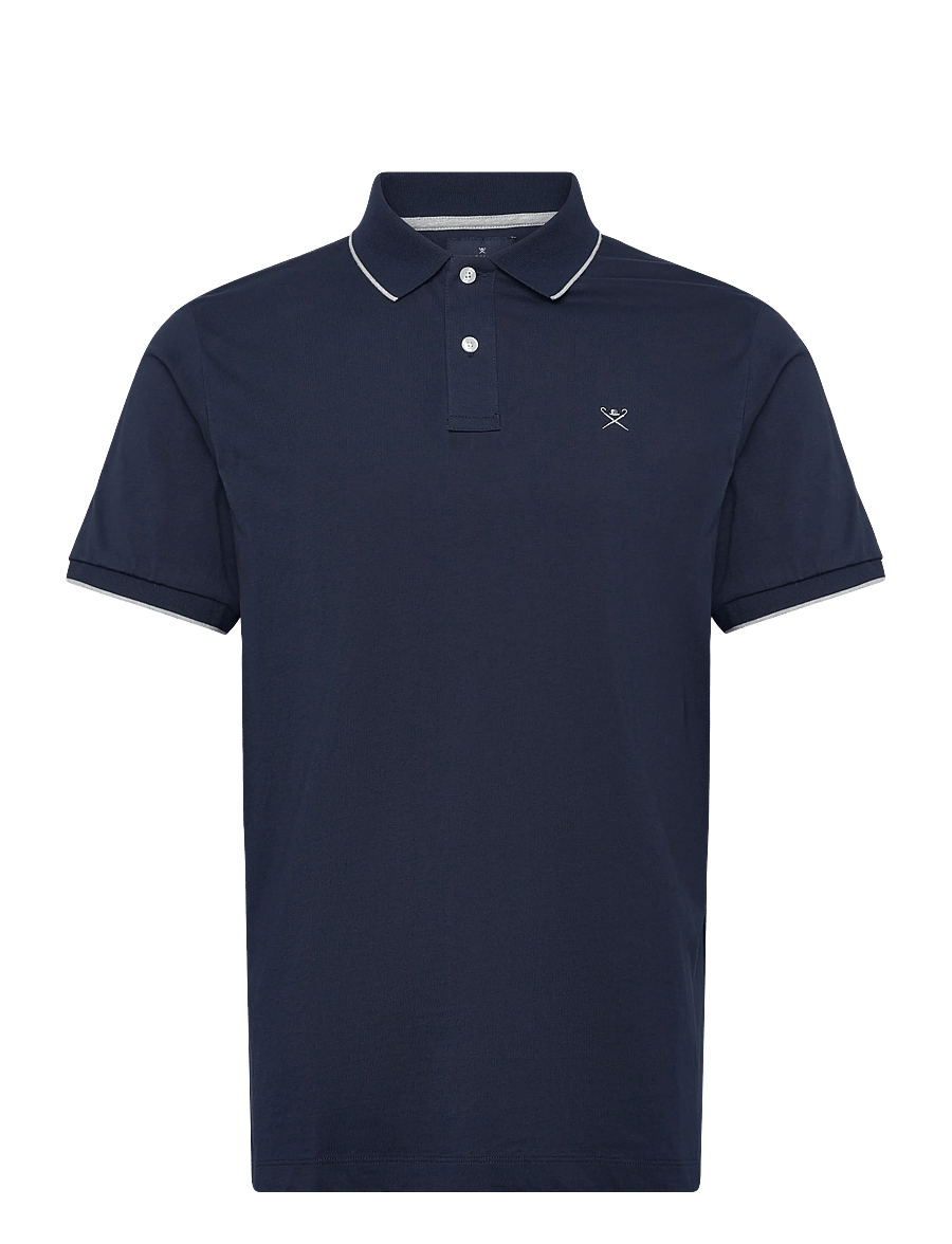 Hackett London - TIPPED JERSEY POLO - kurzärmelig - old navy - 1