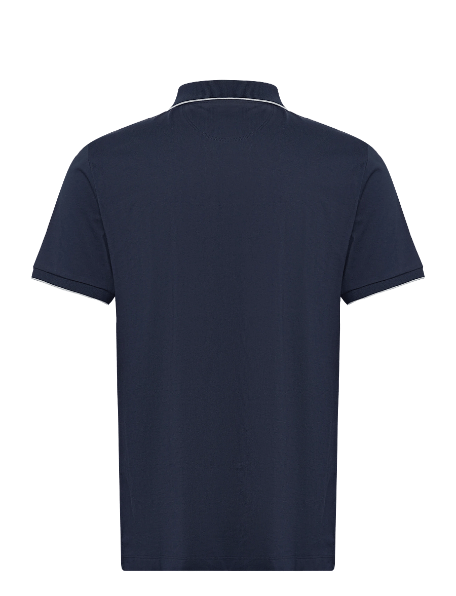Hackett London - TIPPED JERSEY POLO - kurzärmelig - old navy - 2