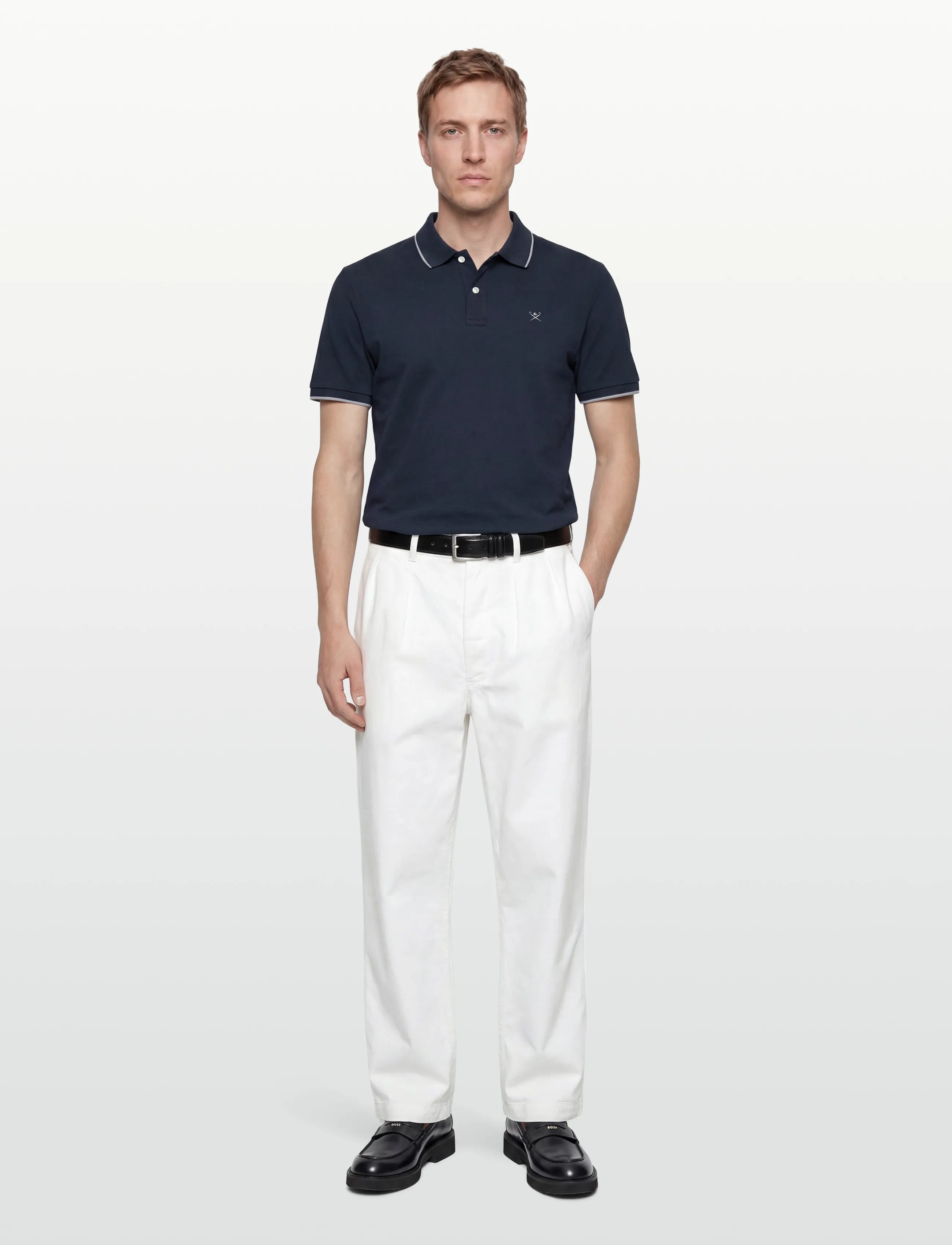 Tipped Jersey Polo