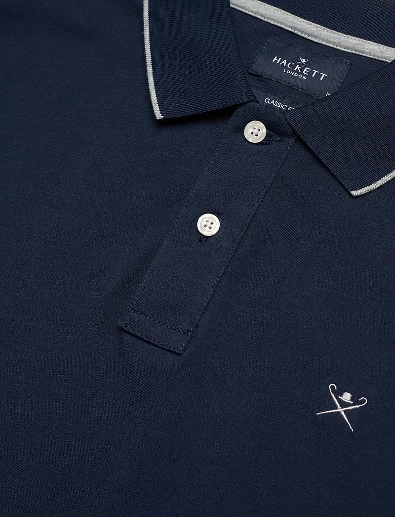 Hackett London - TIPPED JERSEY POLO - short-sleeved polos - old navy - 5