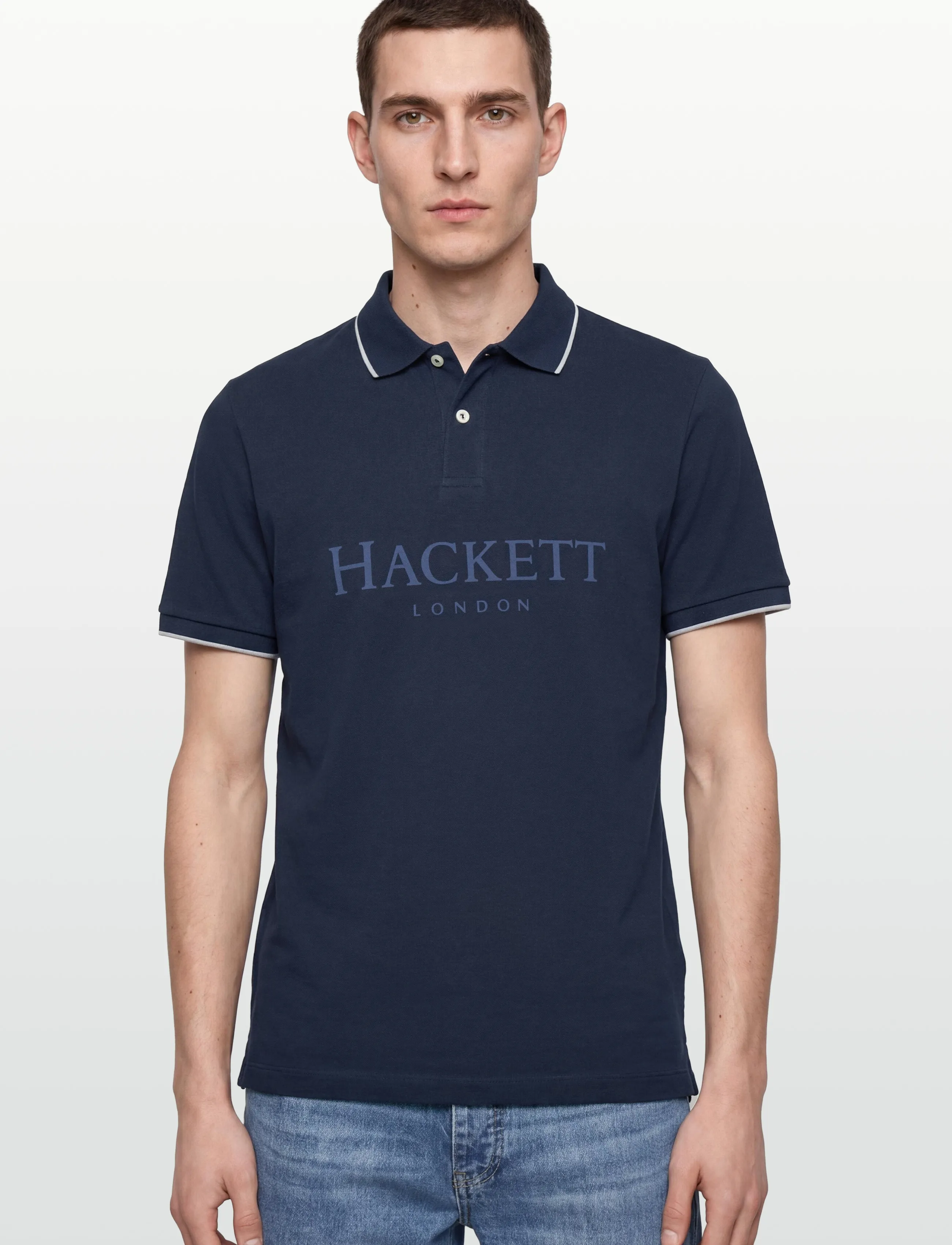 Hackett London - HERITAGE ESS HACKETT - kortærmede poloer - old navy - 3