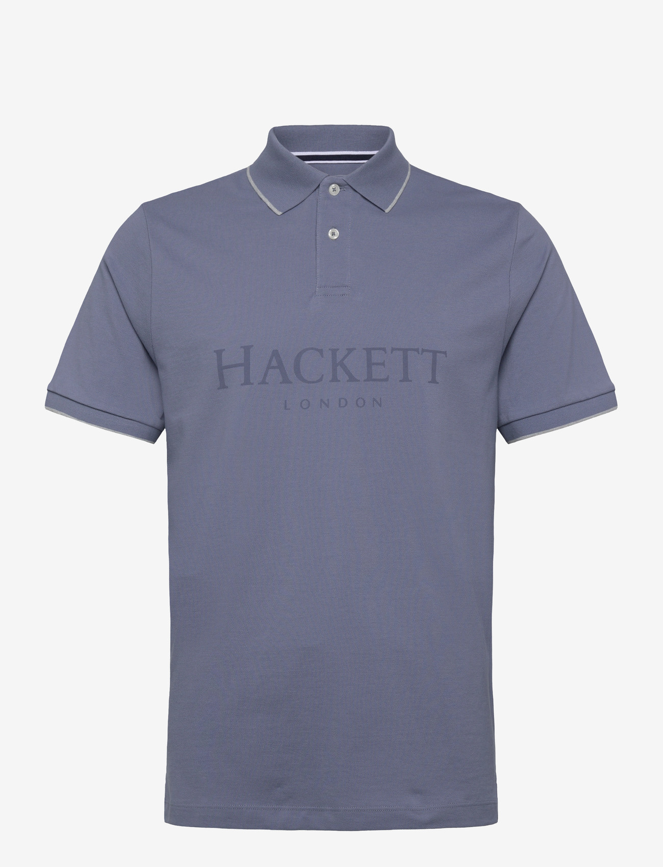 Hackett London - HERITAGE ESS HACKETT - kortærmede poloer - thames blue - 0