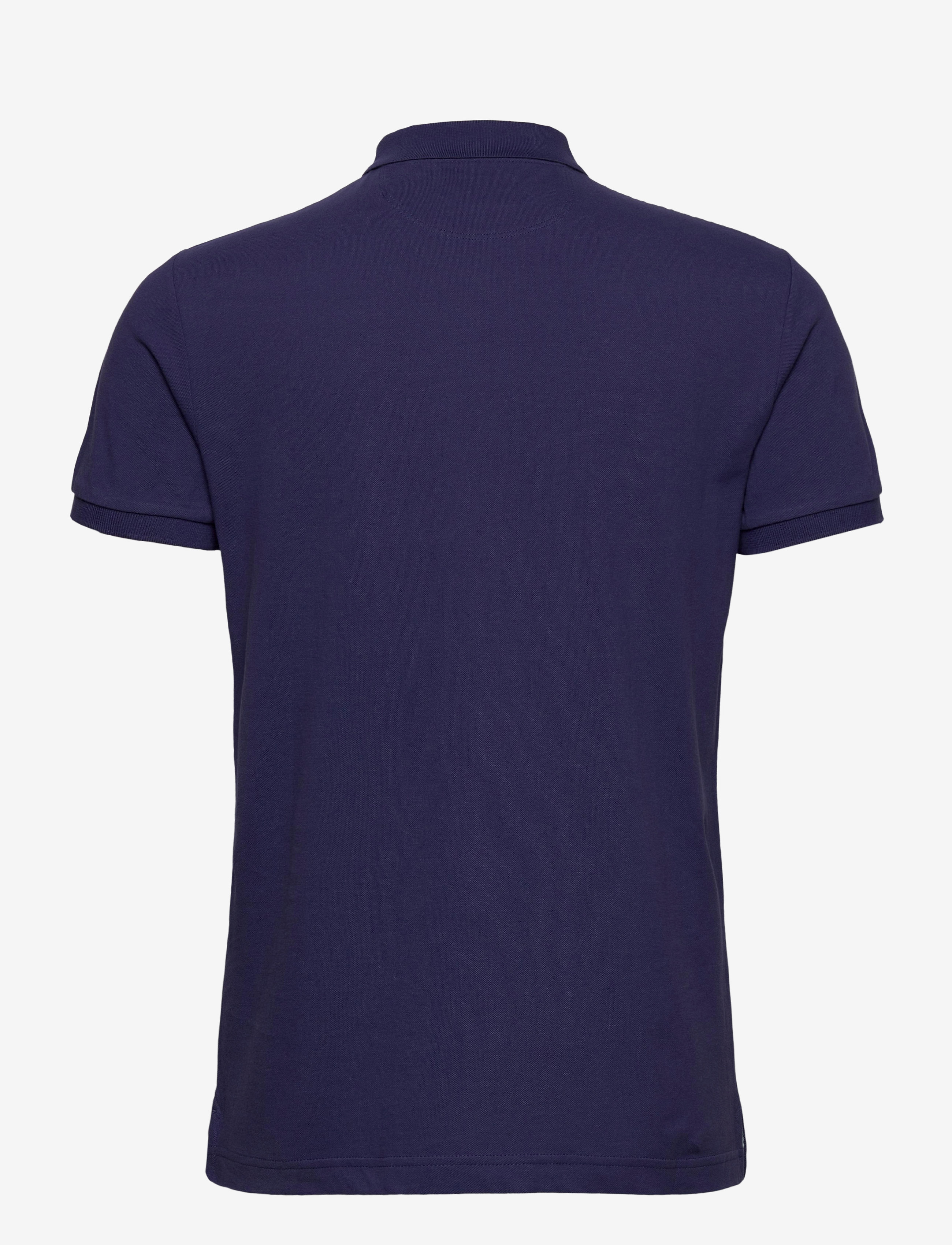 Hackett London - SLIM FIT LOGO - kortærmede poloer - 5dinavy/blue - 1