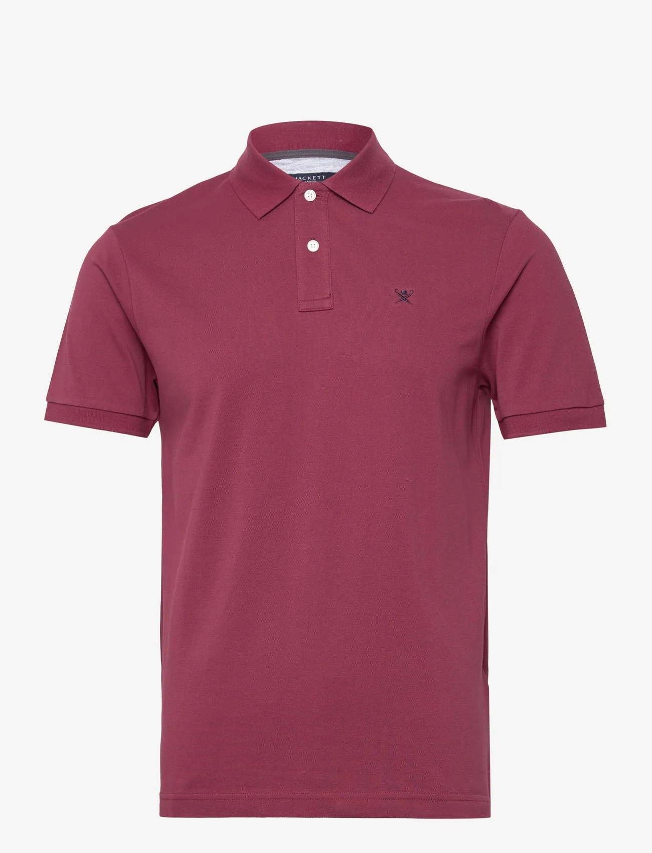 Hackett London - SLIM FIT LOGO - polo marškinėliai trumpomis rankovėmis - berry purple - 0