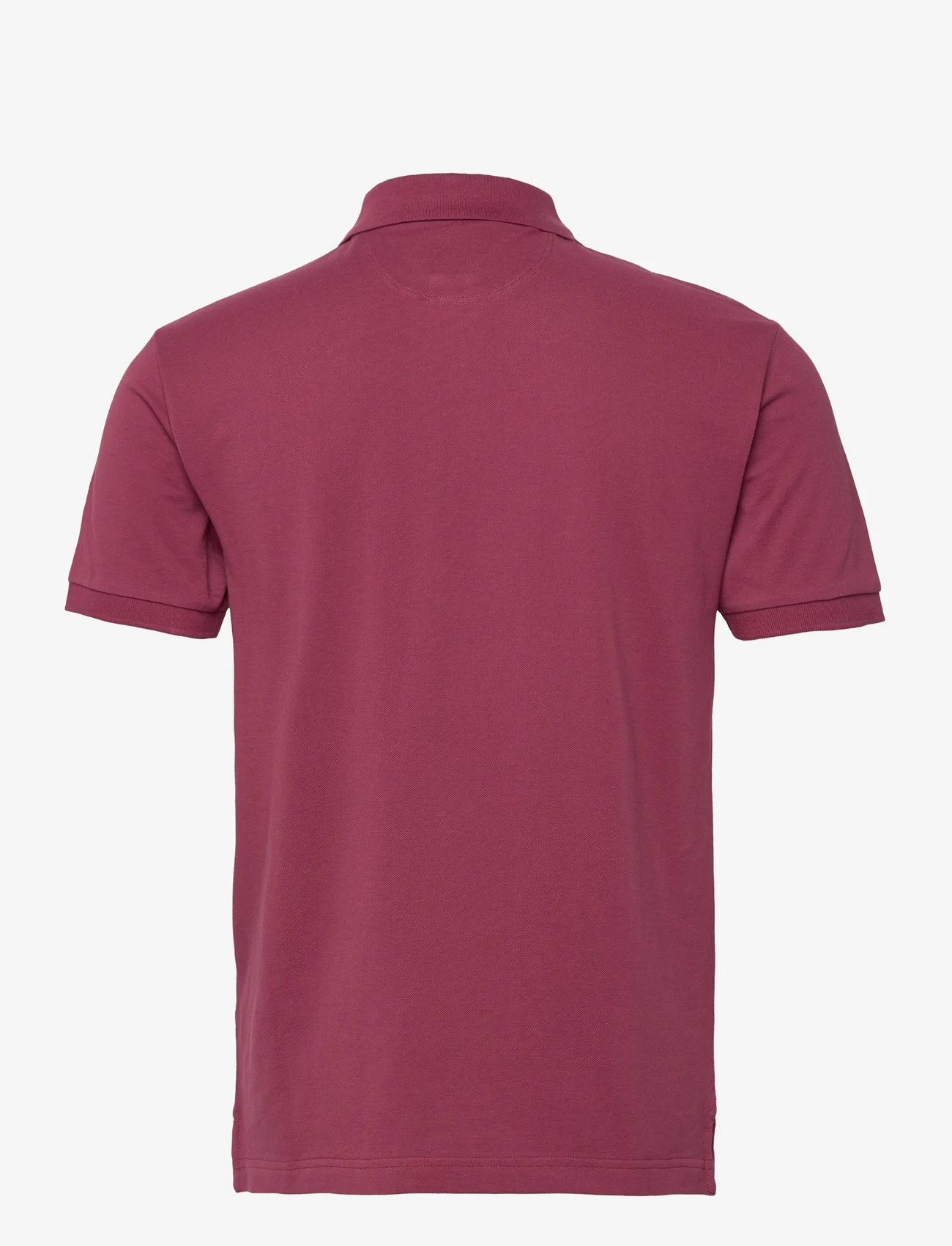Hackett London - SLIM FIT LOGO - polo marškinėliai trumpomis rankovėmis - berry purple - 1