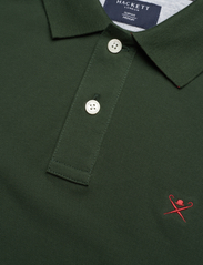 Hackett London - SLIM FIT LOGO - short-sleeved polos - dark green - 2