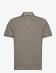 Hackett London - SLIM FIT LOGO - polo marškinėliai trumpomis rankovėmis - khaki - 0