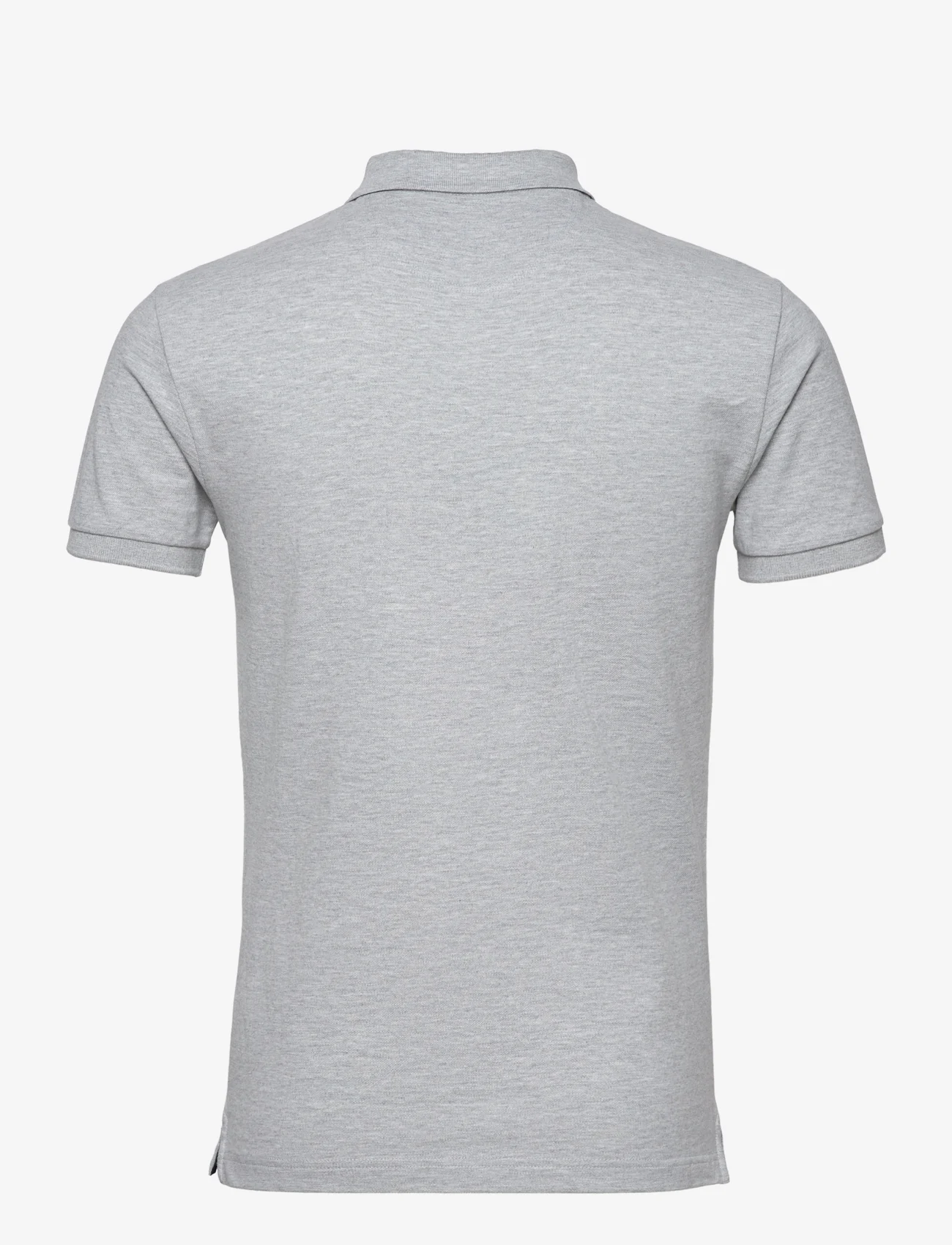 Hackett London - SLIM FIT LOGO - polo marškinėliai trumpomis rankovėmis - light grey marl - 1