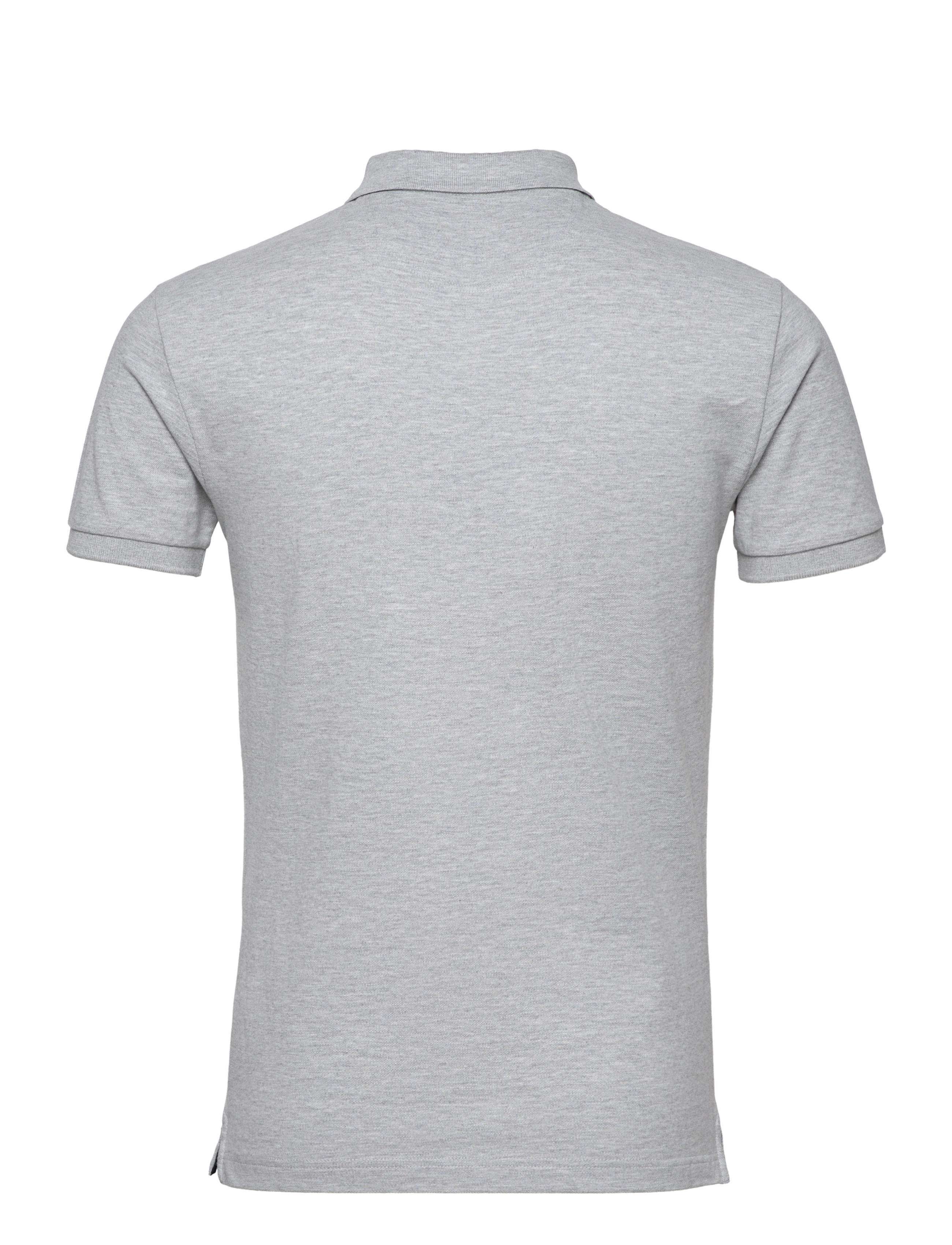 Hackett London - SLIM FIT LOGO - kortärmade pikéer - light grey marl - 1
