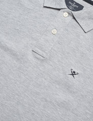 Hackett London - SLIM FIT LOGO - polo marškinėliai trumpomis rankovėmis - light grey marl - 3