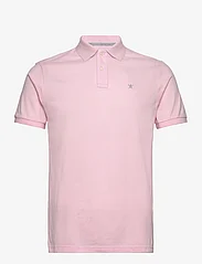 Hackett London - SLIM FIT LOGO - short-sleeved polos - light pink - 0
