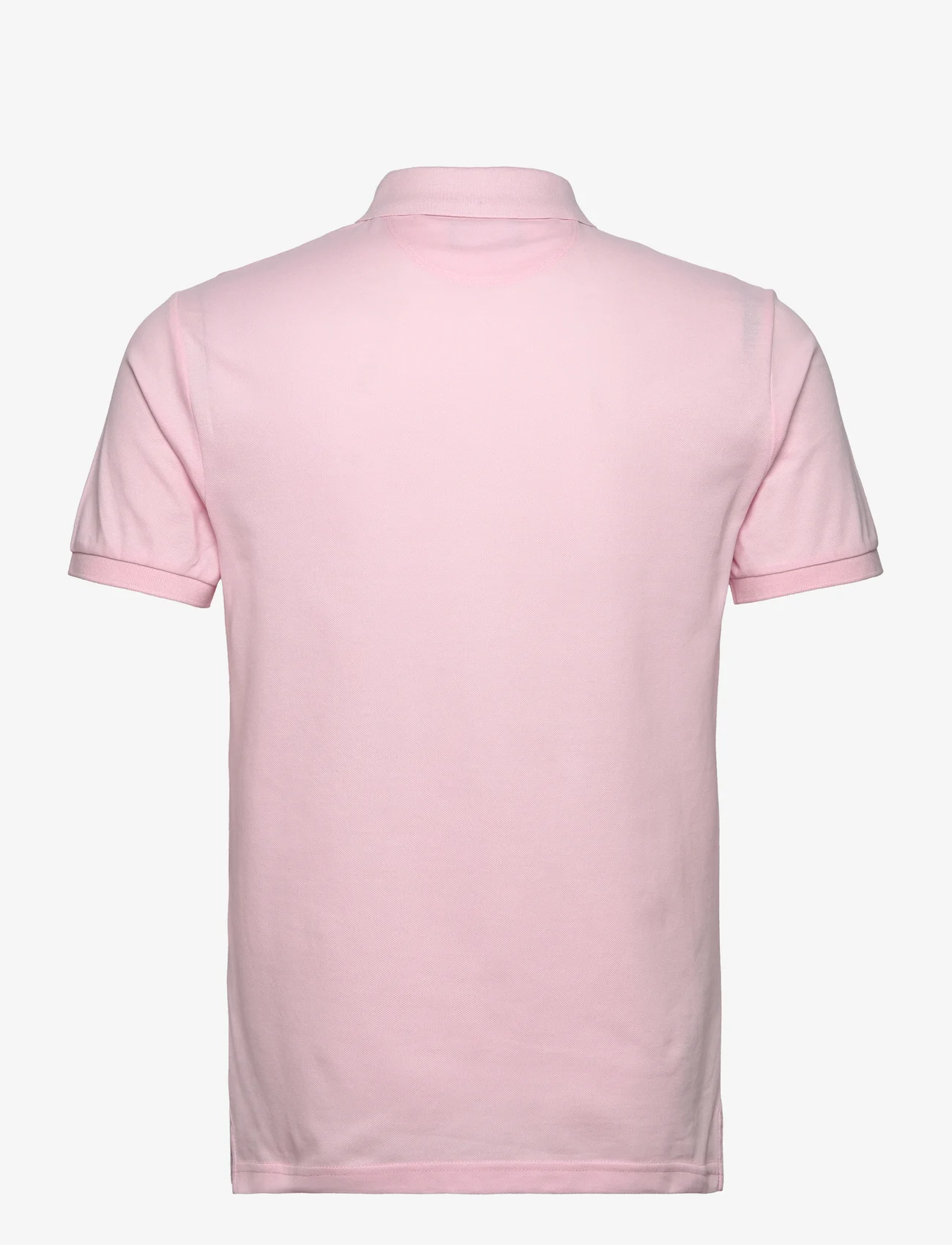 Hackett London - SLIM FIT LOGO - short-sleeved polos - light pink - 1