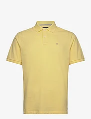 Hackett London - SLIM FIT LOGO - short-sleeved polos - light yellow - 0