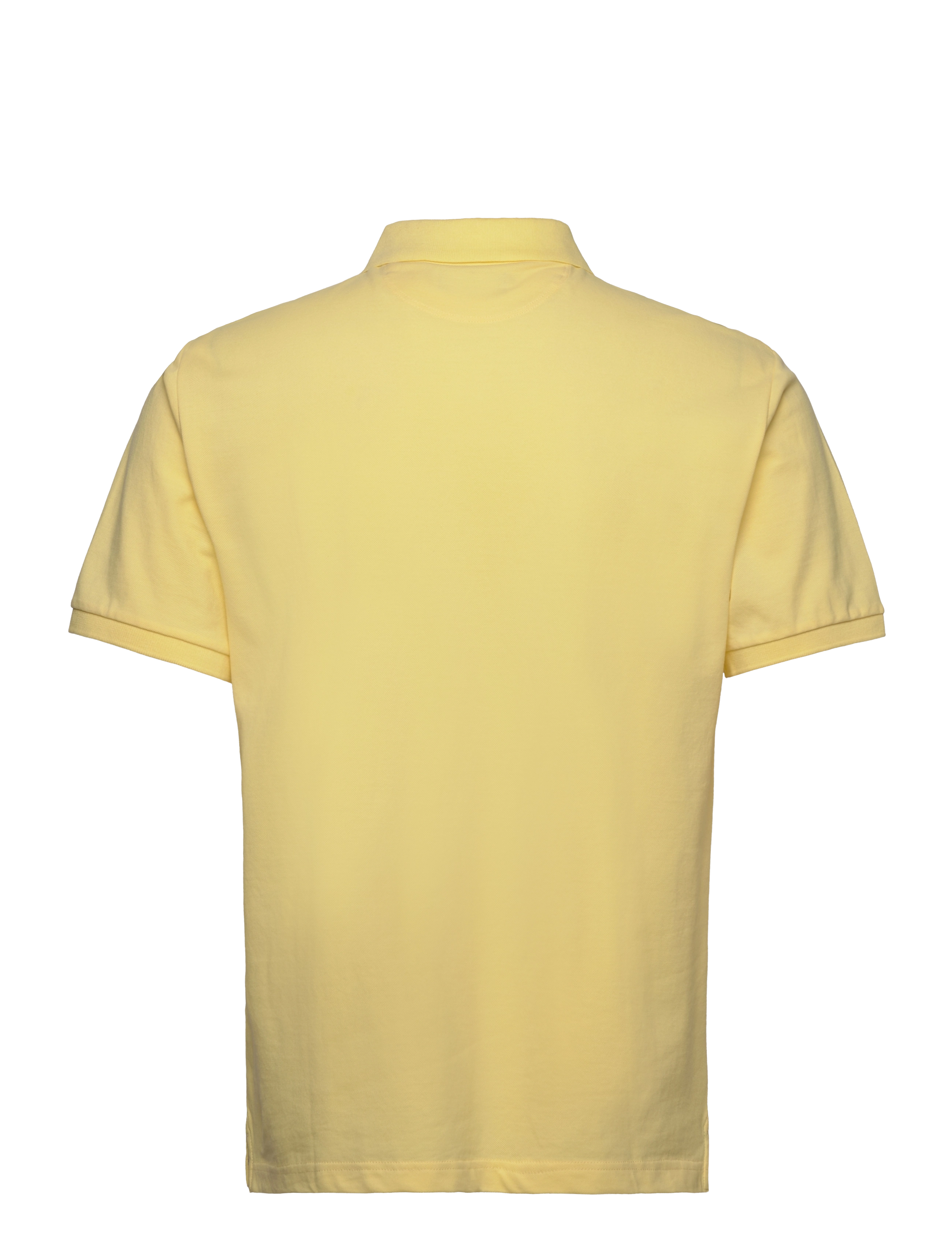 Hackett London - SLIM FIT LOGO - kortærmede poloer - light yellow - 1