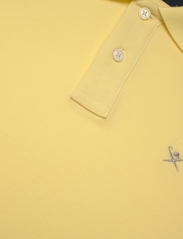 Hackett London - SLIM FIT LOGO - polo marškinėliai trumpomis rankovėmis - light yellow - 2