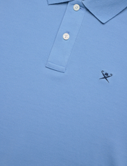 Hackett London - SLIM FIT LOGO - short-sleeved polos - summer blue - 2