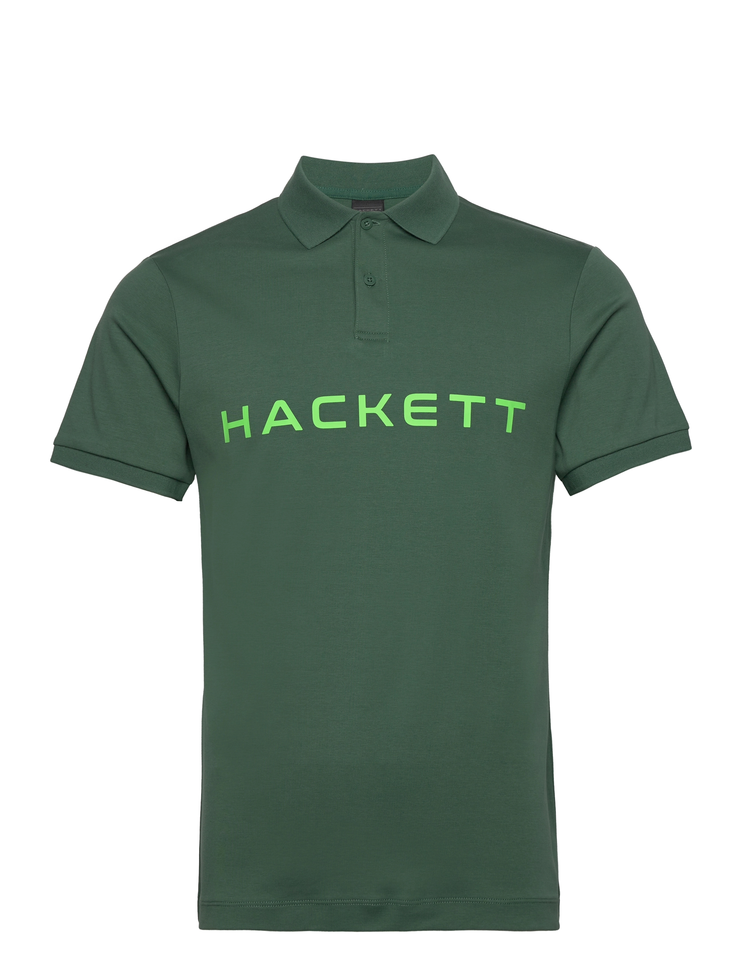 ESSENTIAL POLO - GREEN/GREY