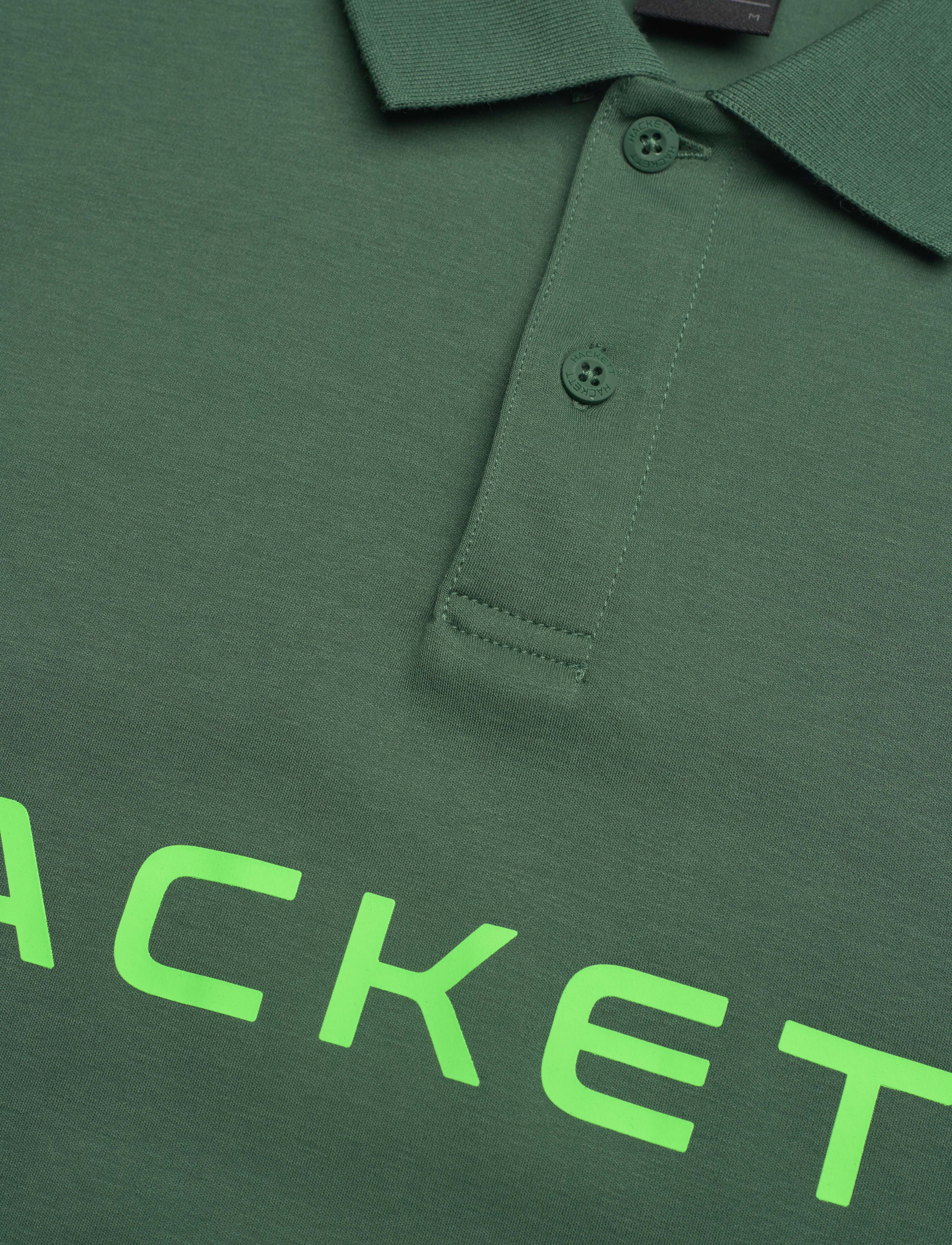 Hackett London - ESSENTIAL POLO - green/grey - 2