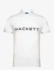 Hackett London - ESSENTIAL POLO - kortærmede poloer - white/navy - 0