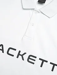 Hackett London - ESSENTIAL POLO - krótki rękaw - white/navy - 2