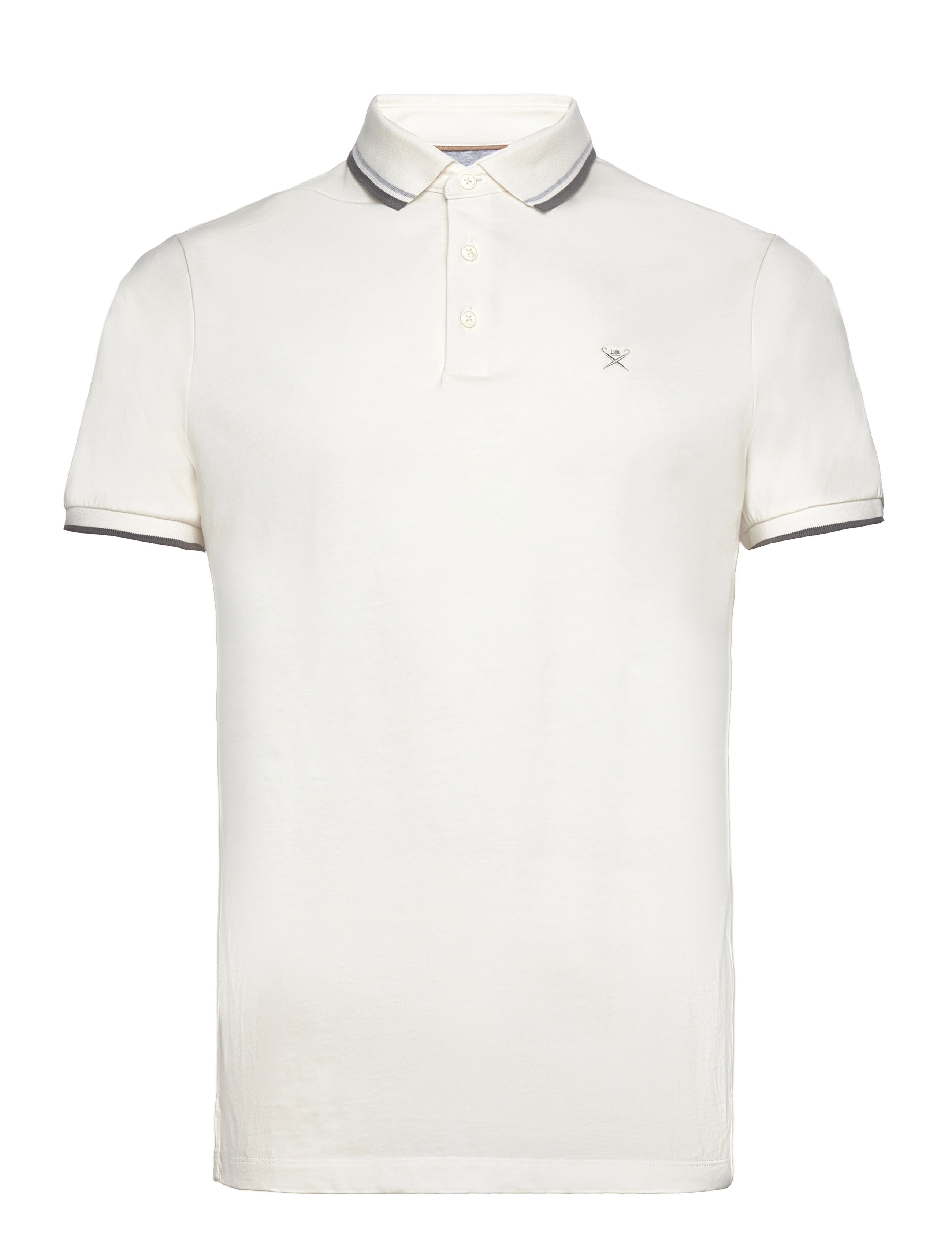 Hackett London - DOUBLE TIPPED POLO - off white - 0