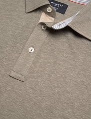 Hackett London - LINEN JSY STR TRIM - polo marškinėliai trumpomis rankovėmis - khaki - 2